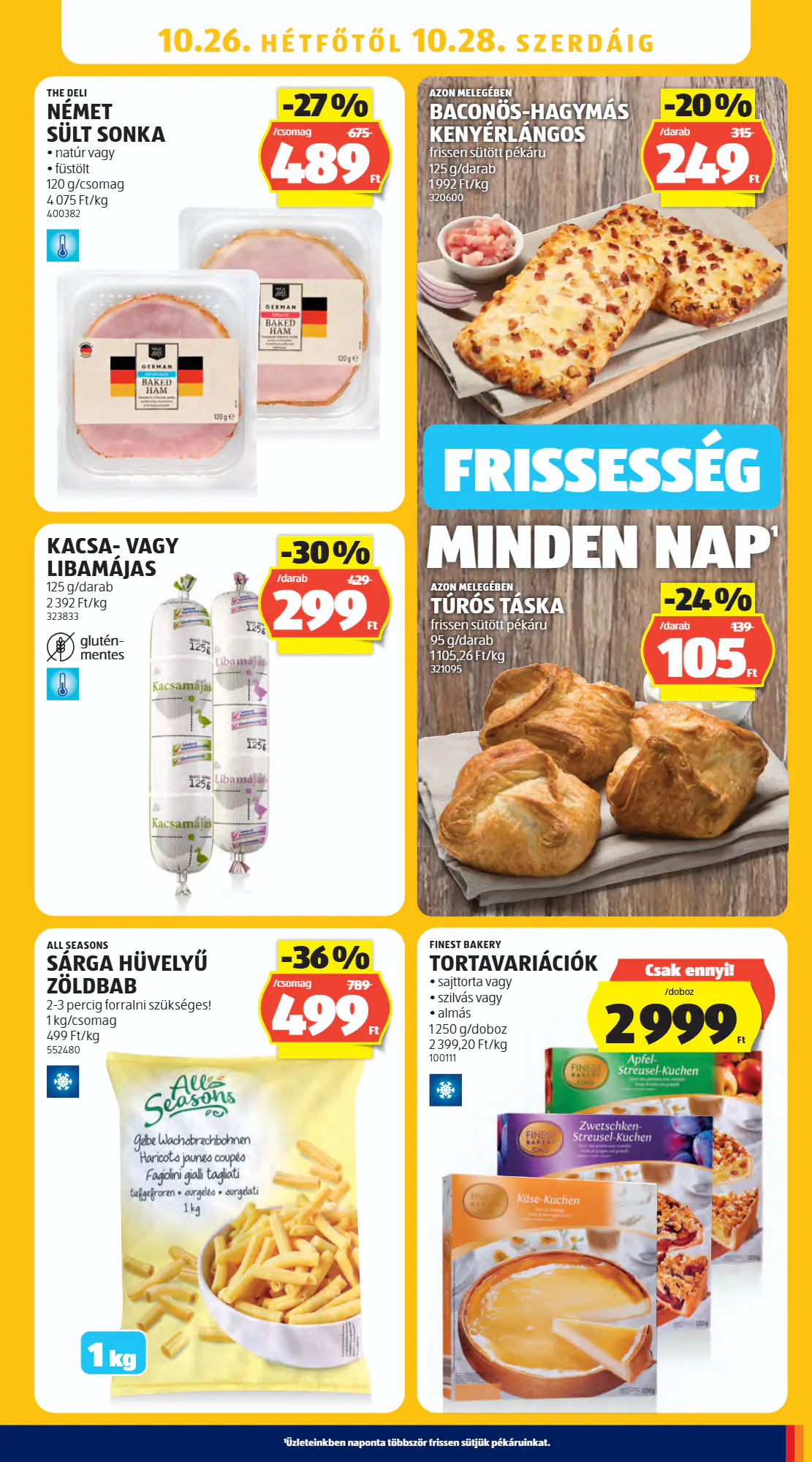 Aldi akciós újság 2026.10.22-től - 31. oldal.