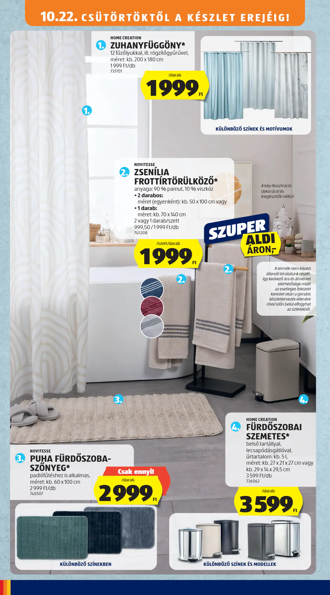 Aldi akciós újság 2026.10.22-től - 40. oldal.