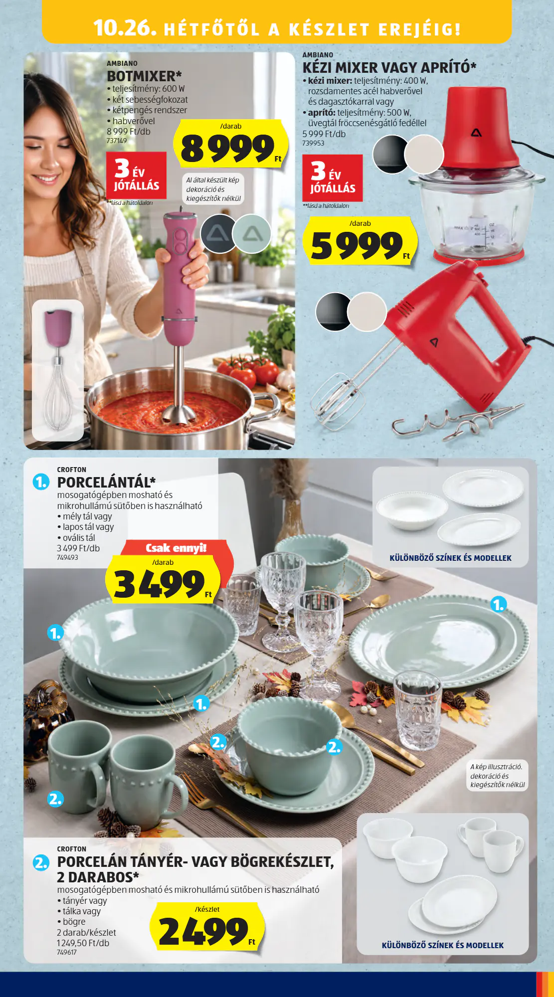 Aldi akciós újság 2026.10.22-től - 45. oldal.