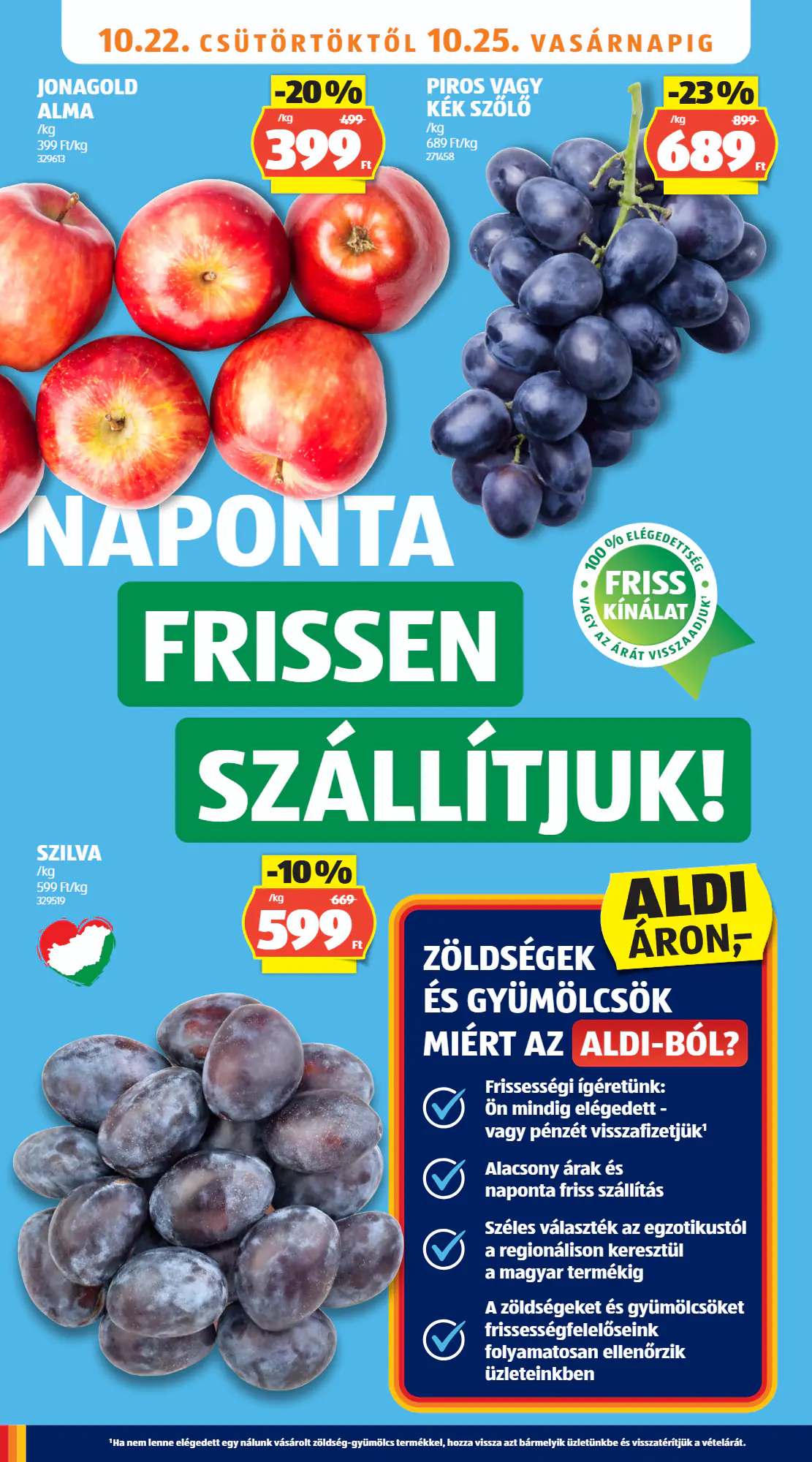Aldi akciós újság 2026.10.22-től - 6. oldal.