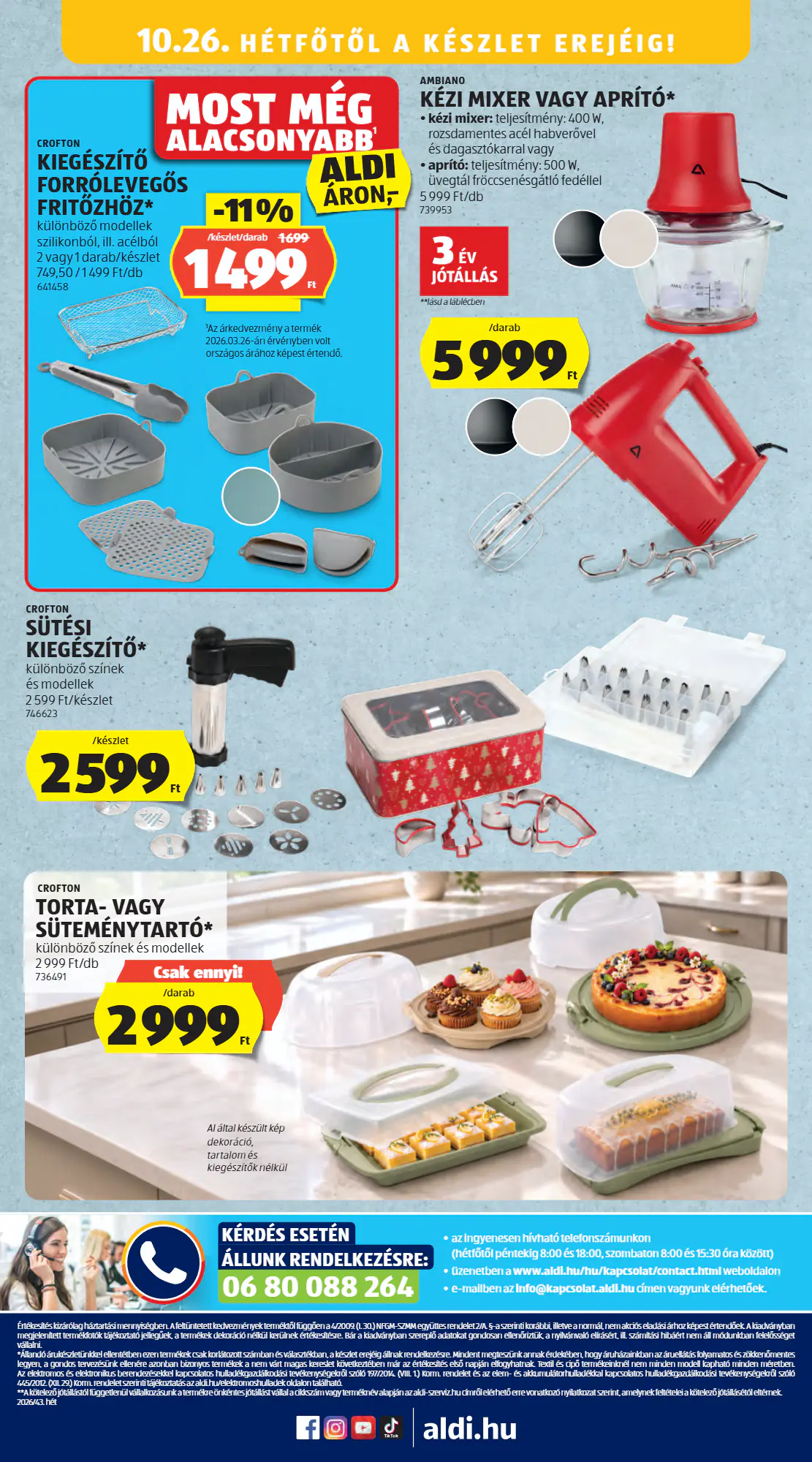Aldi akciós újság 2026.10.22-től - 10. oldal.
