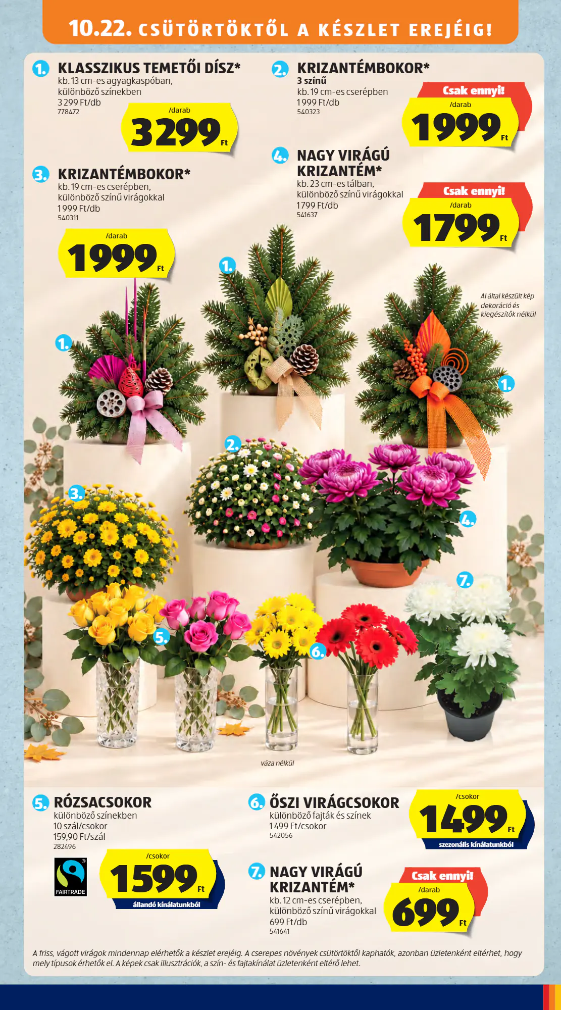 Aldi akciós újság 2026.10.22-től - 5. oldal.