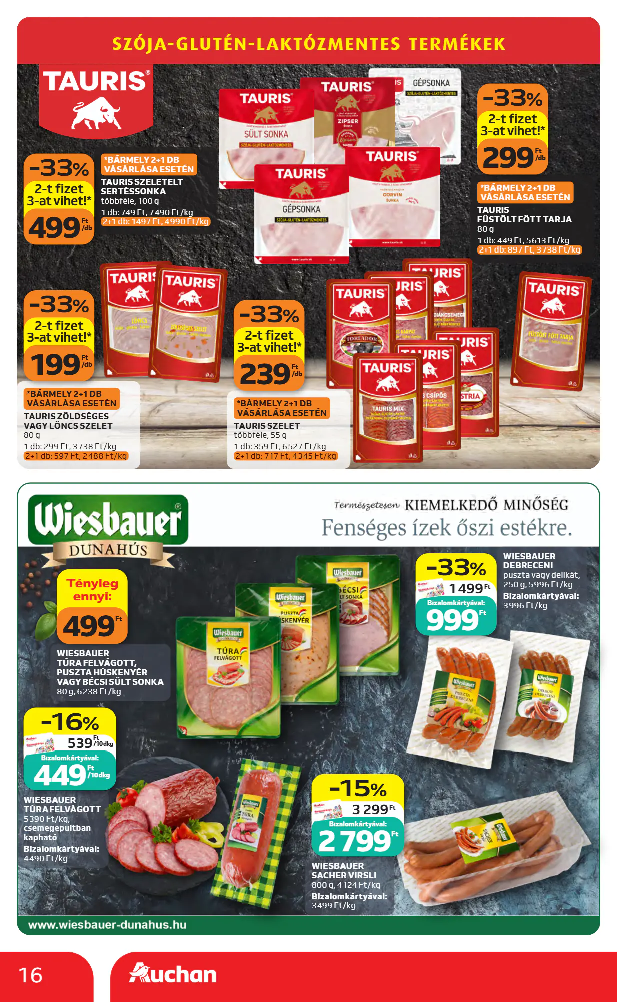 Auchan akciós újság 2026.10.22-től - 16. oldal.