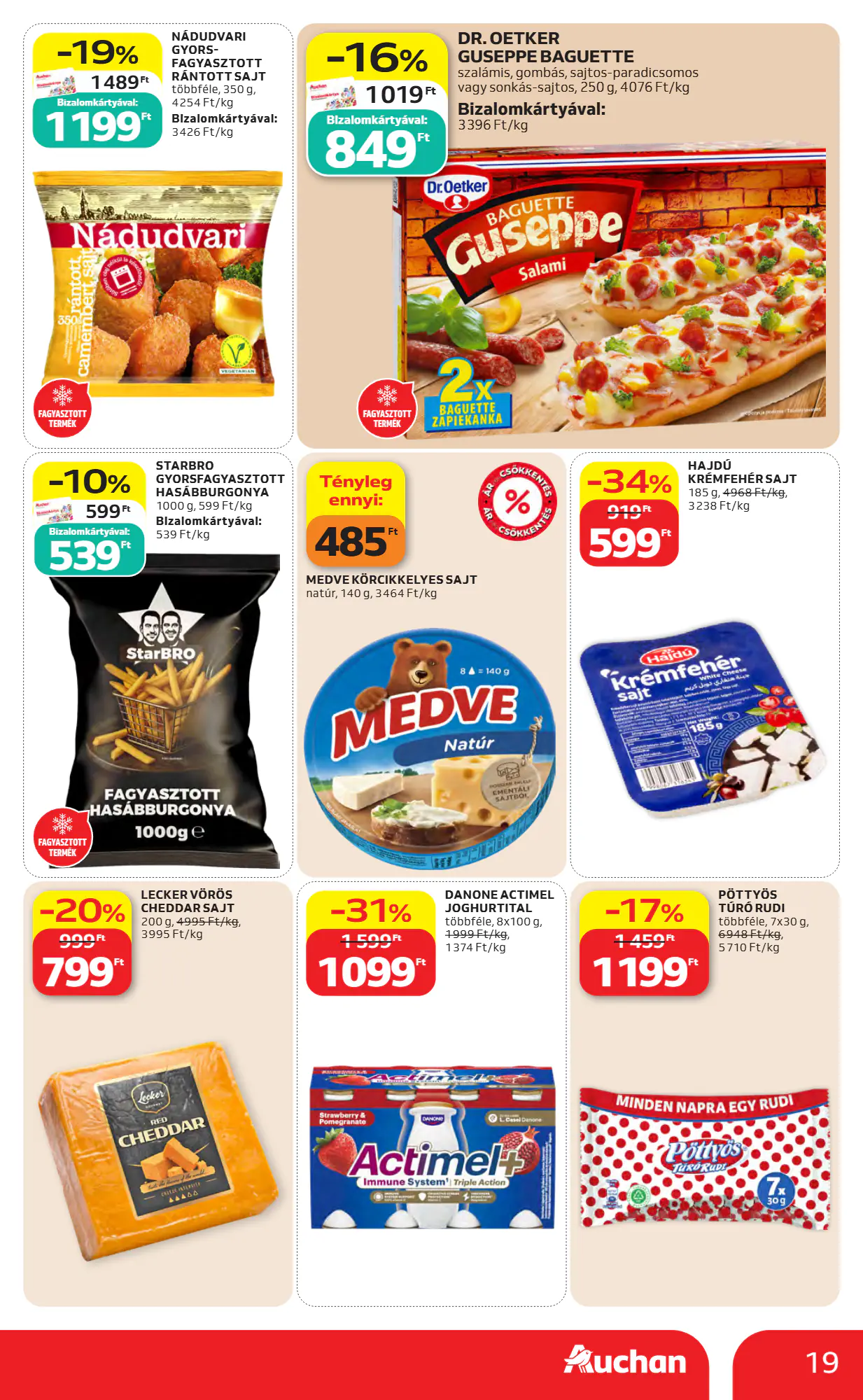 Auchan akciós újság 2026.10.22-től - 19. oldal.