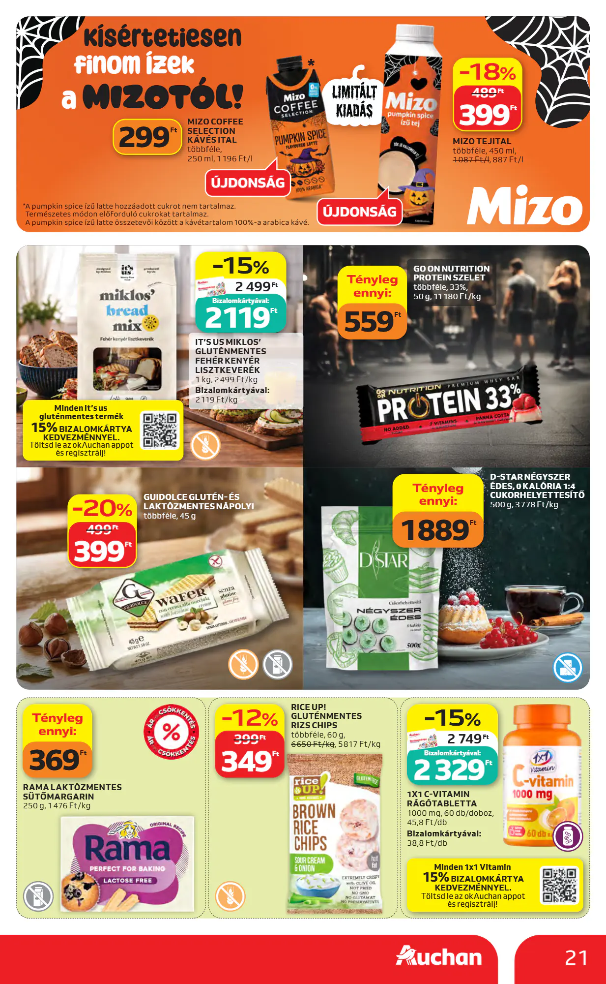 Auchan akciós újság 2026.10.22-től - 21. oldal.