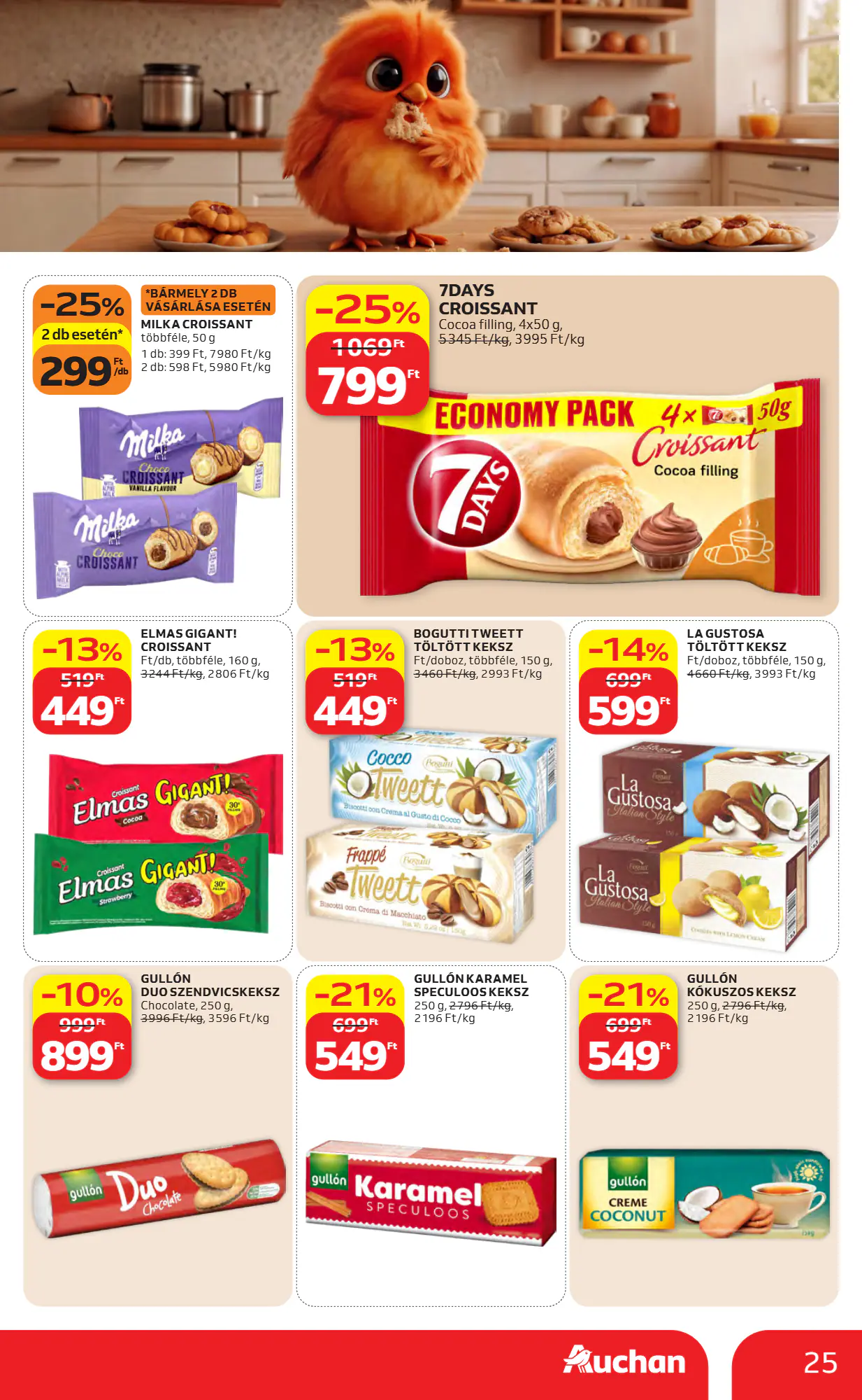 Auchan akciós újság 2026.10.22-től - 25. oldal.