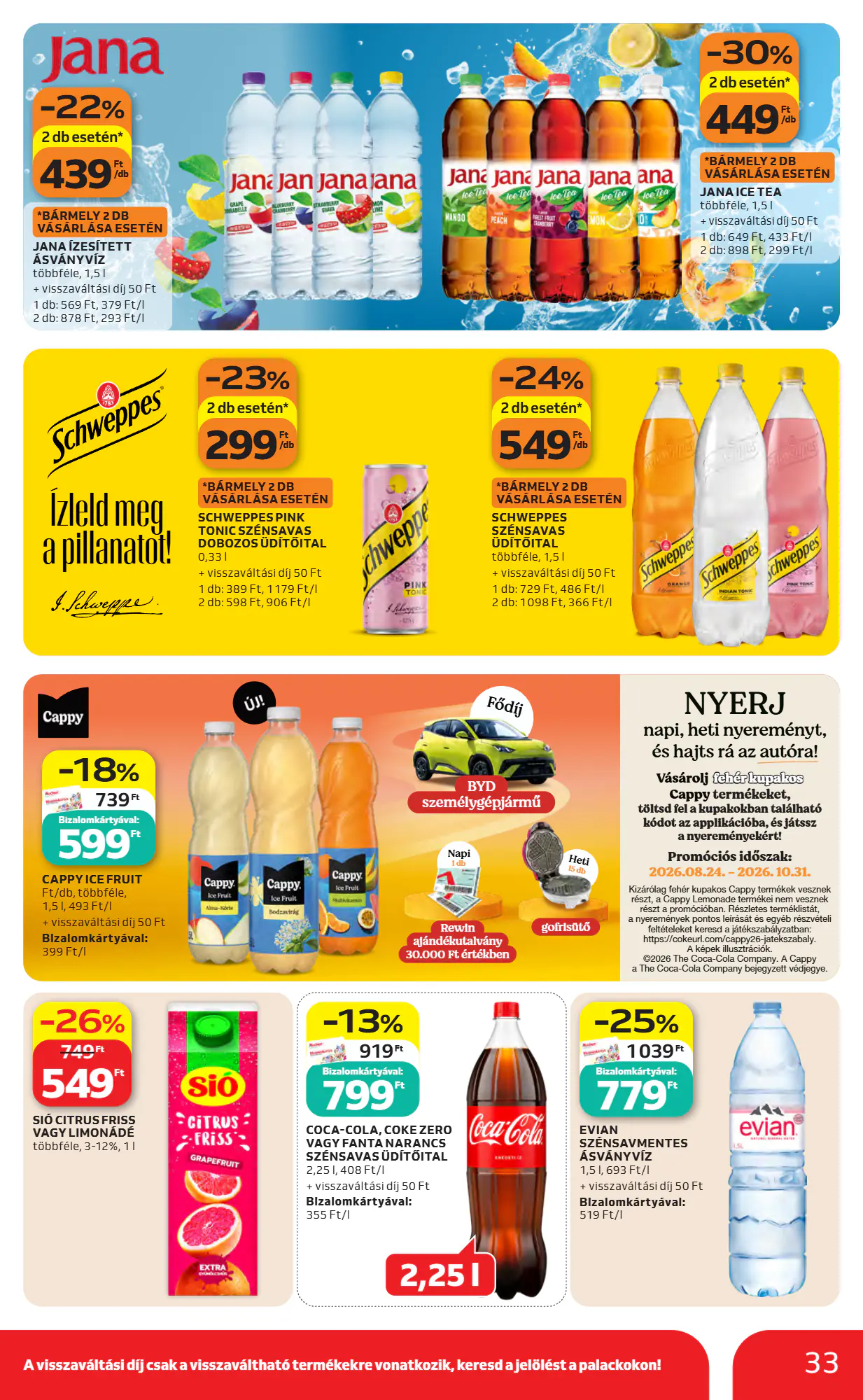 Auchan akciós újság 2026.10.22-től - 33. oldal.