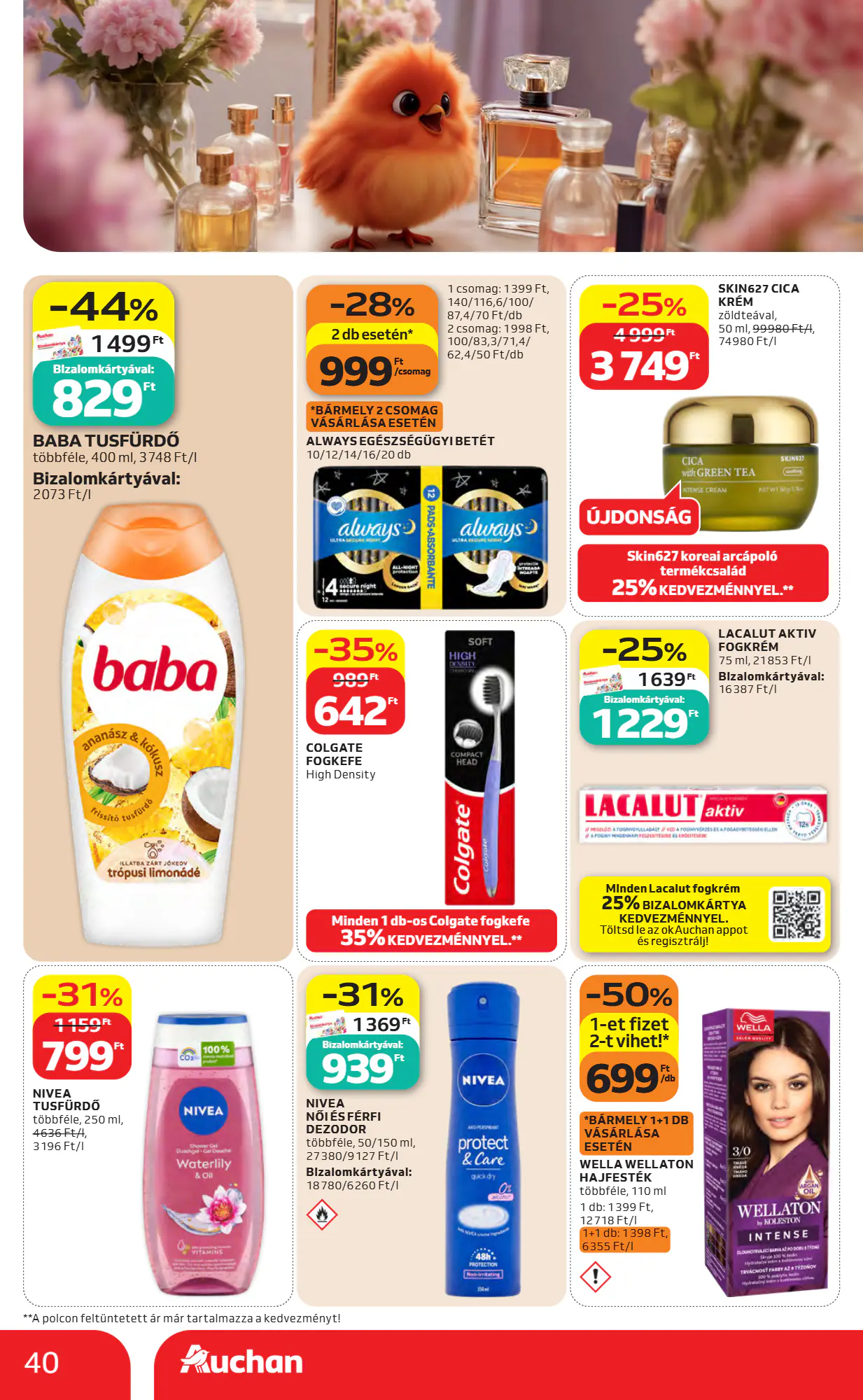 Auchan akciós újság 2026.10.22-től - 40. oldal.