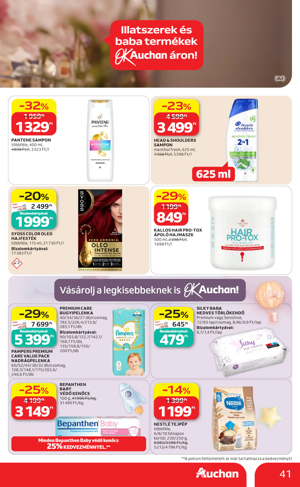 Auchan akciós újság 2026.10.22-től - 41. oldal.