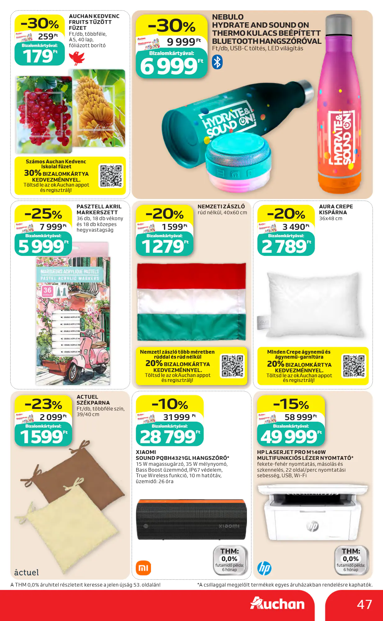 Auchan akciós újság 2026.10.22-től - 47. oldal.