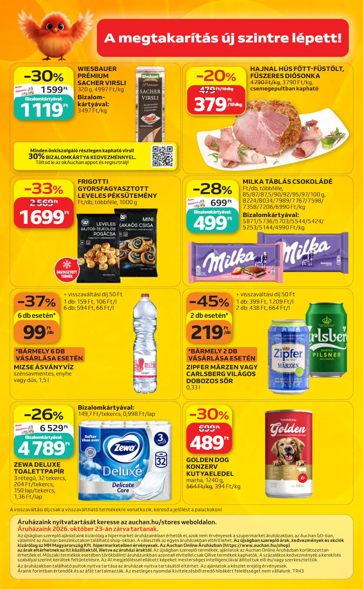 Auchan akciós újság 2026.10.22-től - 58. oldal.