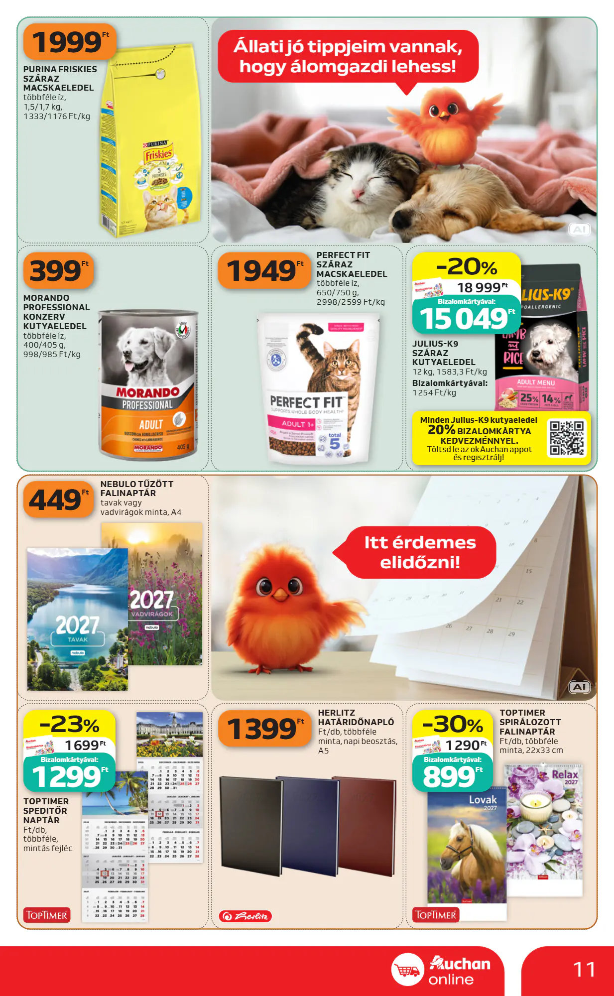 Auchan akciós újság 2026.10.22-től - 11. oldal.