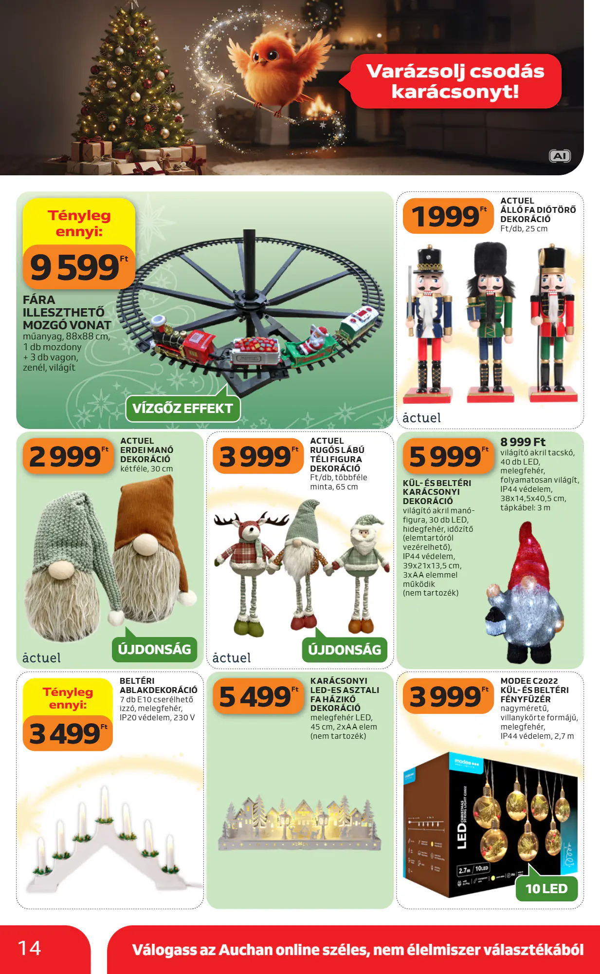 Auchan akciós újság 2026.10.22-től - 14. oldal.