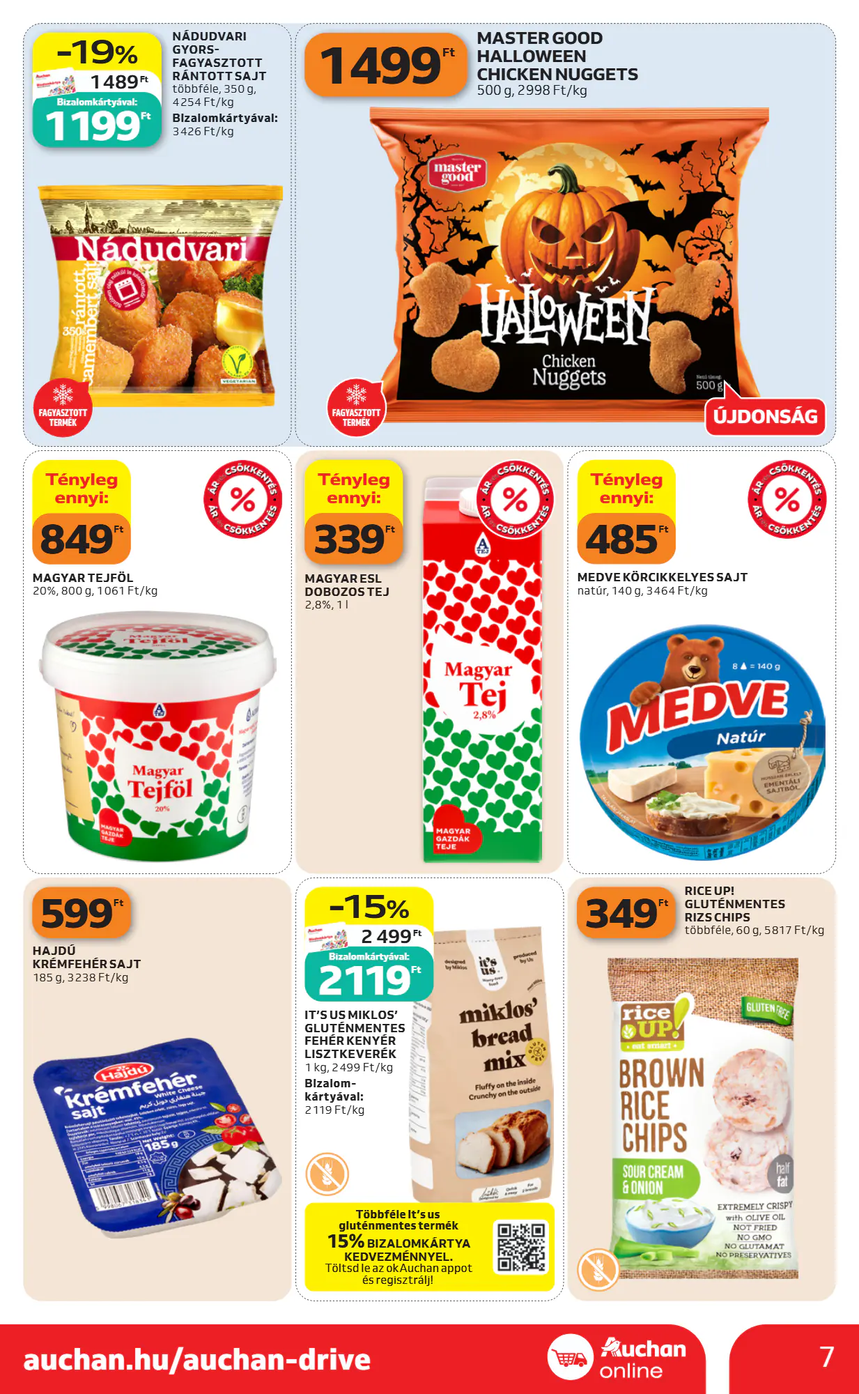 Auchan akciós újság 2026.10.22-től - 7. oldal.