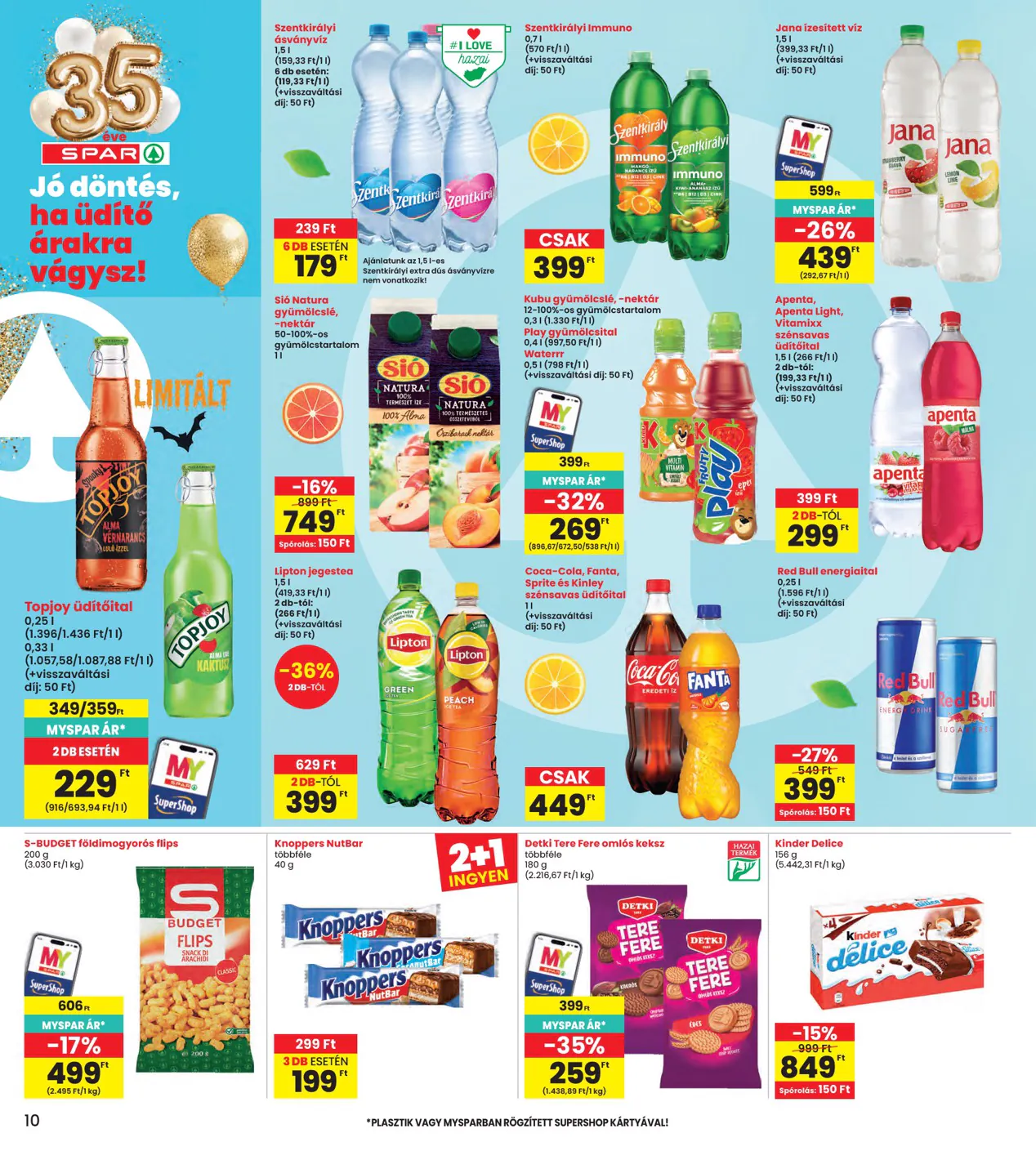 Interspar akciós újság 2026.10.22-től - 10. oldal.