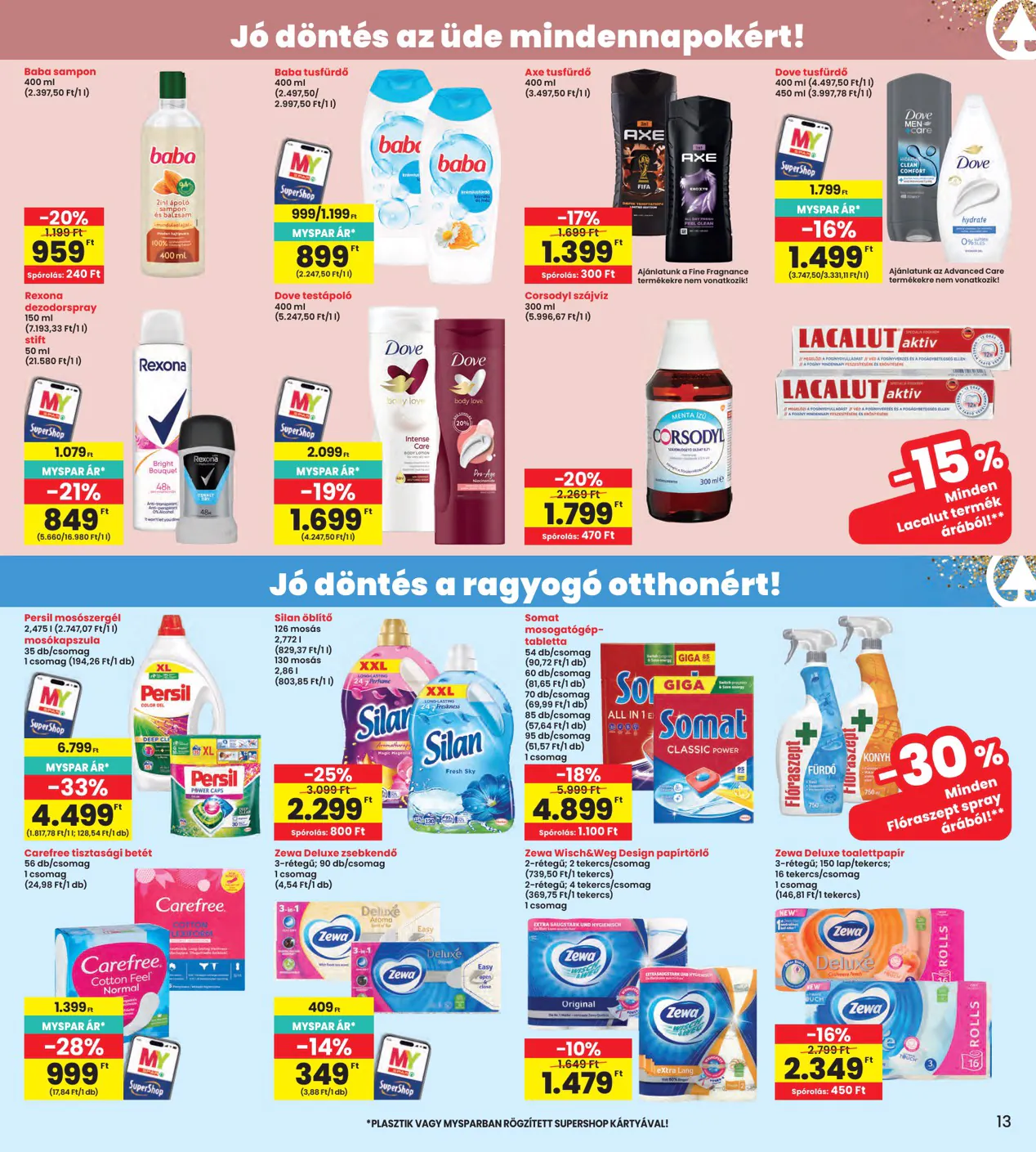 Interspar akciós újság 2026.10.22-től - 13. oldal.