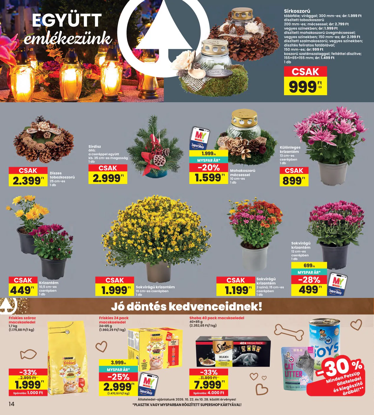 Interspar akciós újság 2026.10.22-től - 14. oldal.