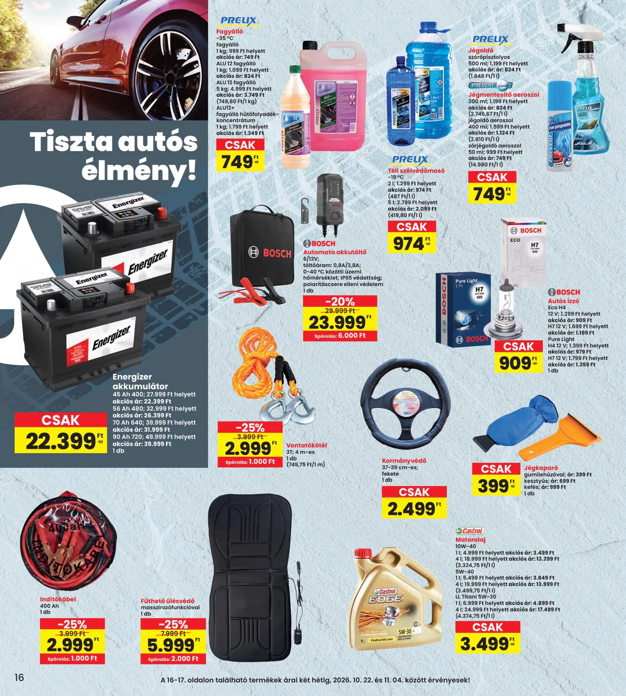 Interspar akciós újság 2026.10.22-től - 16. oldal.