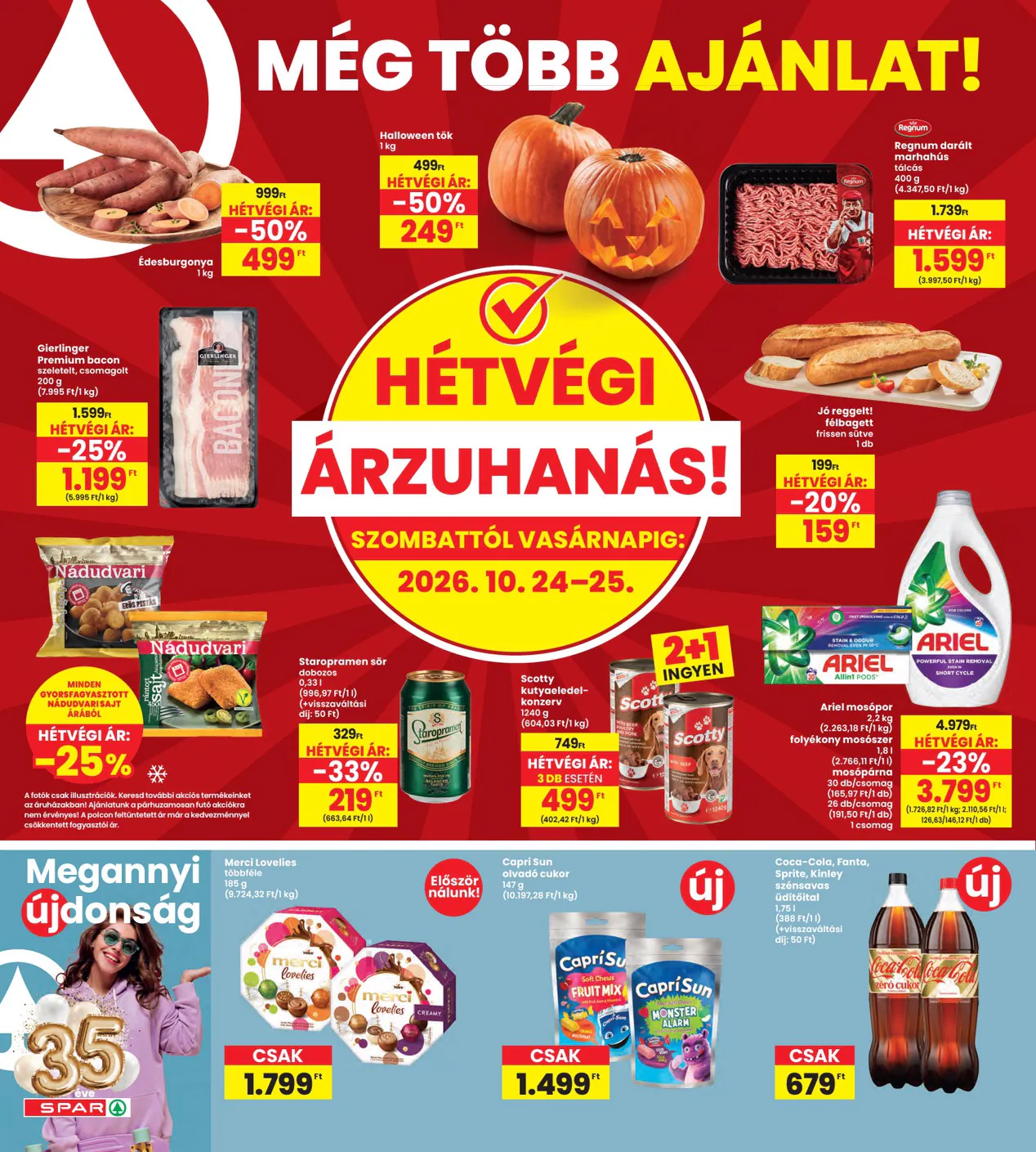 Interspar akciós újság 2026.10.22-től - 20. oldal.