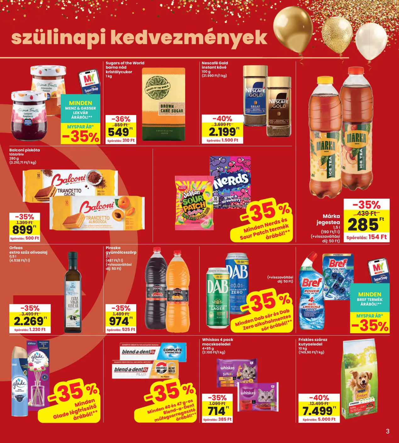 Interspar akciós újság 2026.10.22-től - 3. oldal.