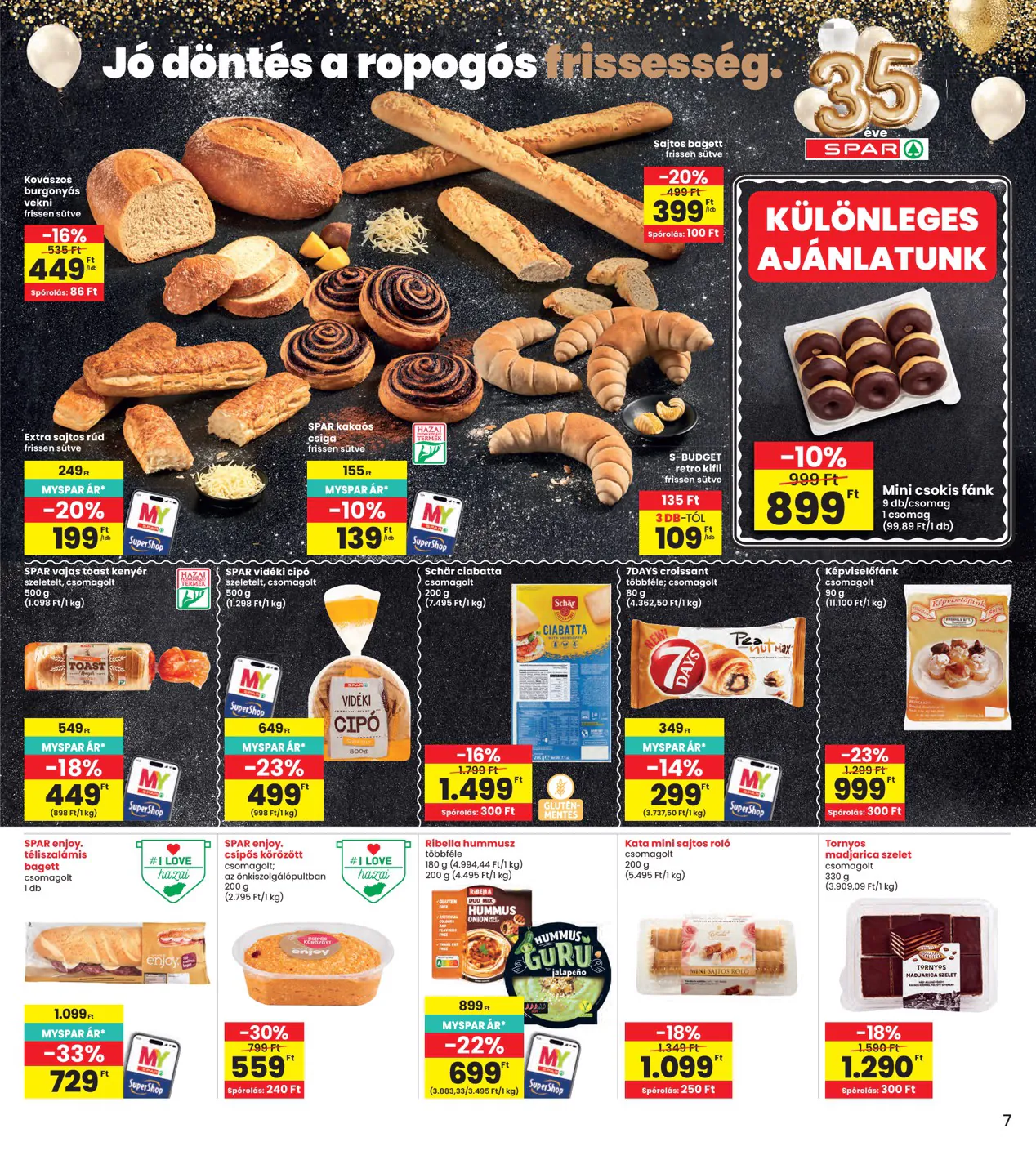 Interspar akciós újság 2026.10.22-től - 7. oldal.