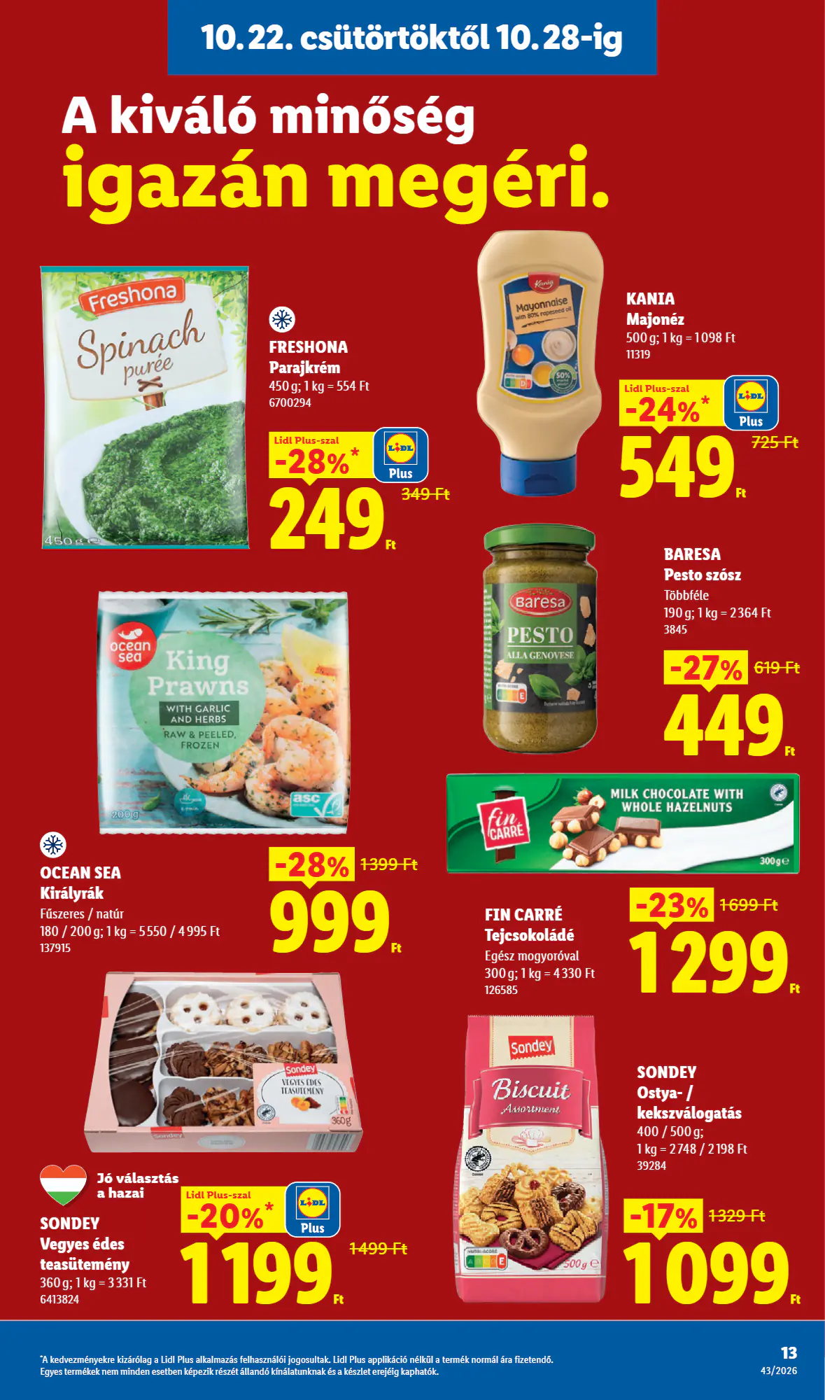 Lidl akciós újság 2026.10.22-től - 13. oldal.