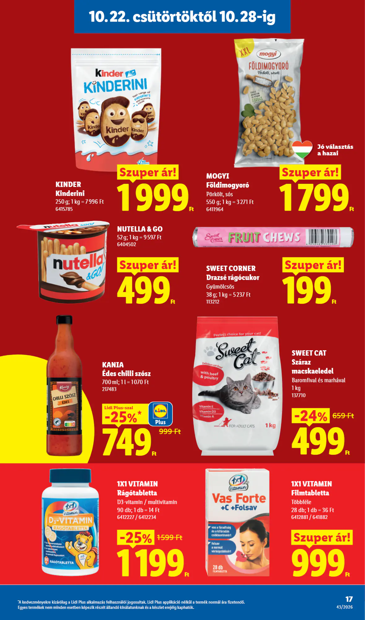Lidl akciós újság 2026.10.22-től - 17. oldal.