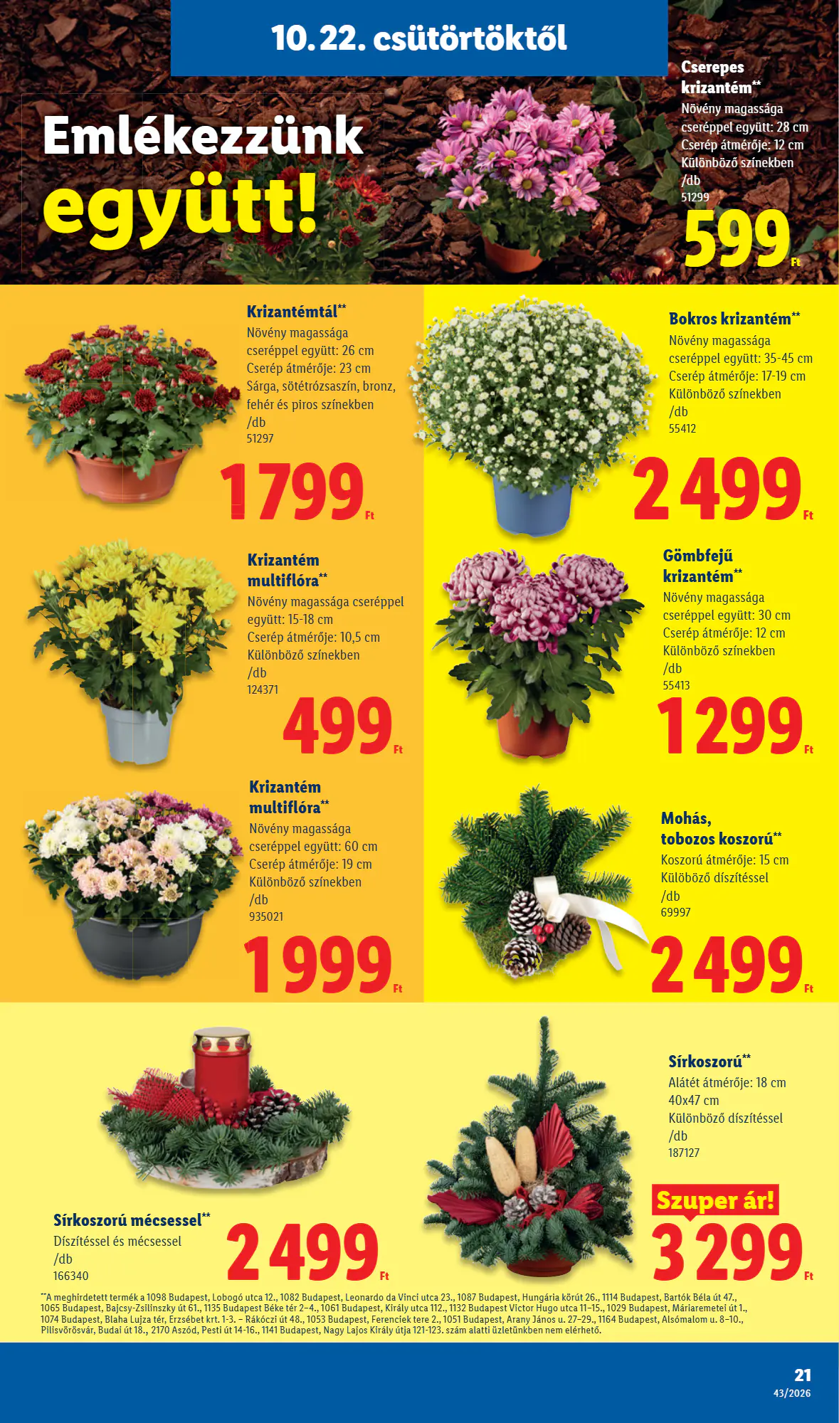 Lidl akciós újság 2026.10.22-től - 21. oldal.