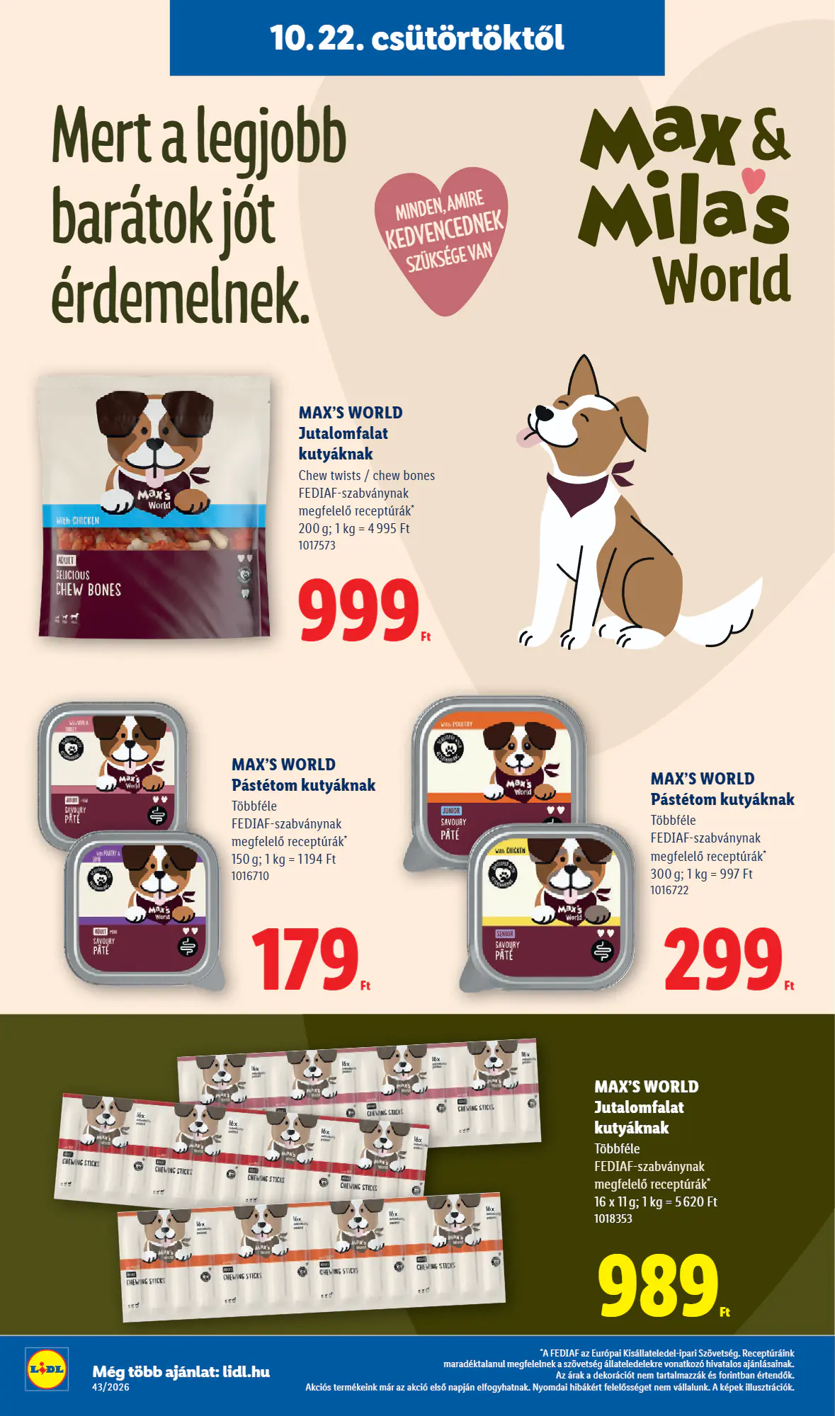 Lidl akciós újság 2026.10.22-től - 24. oldal.