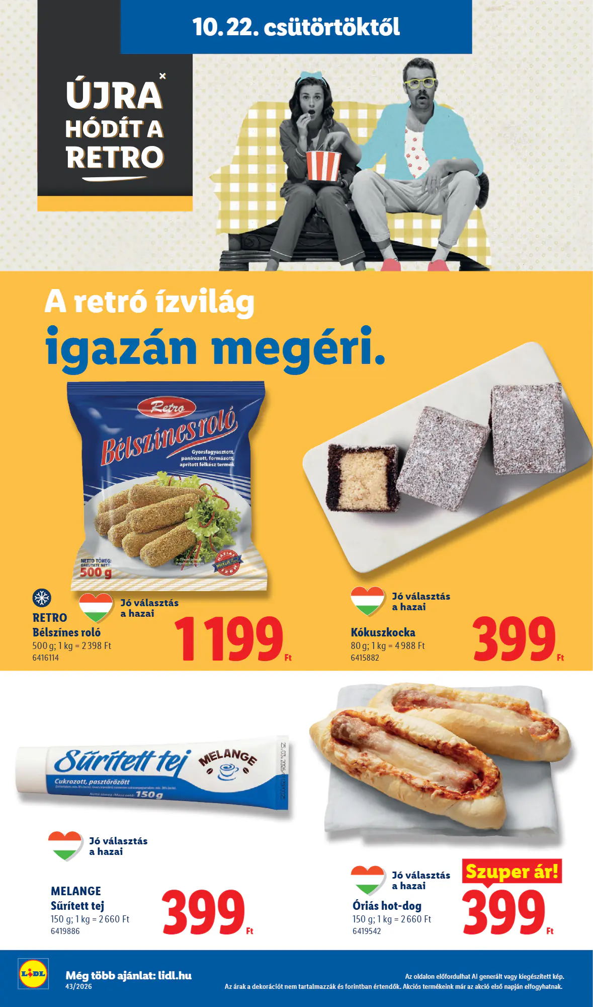 Lidl akciós újság 2026.10.22-től - 26. oldal.