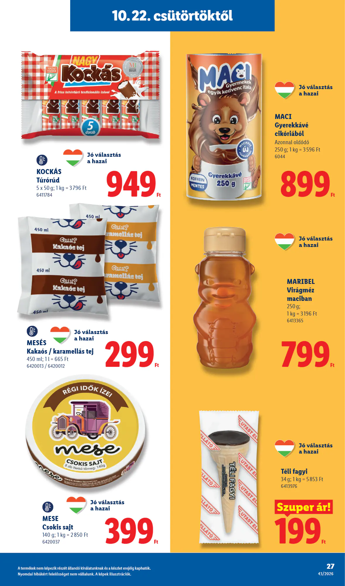 Lidl akciós újság 2026.10.22-től - 27. oldal.