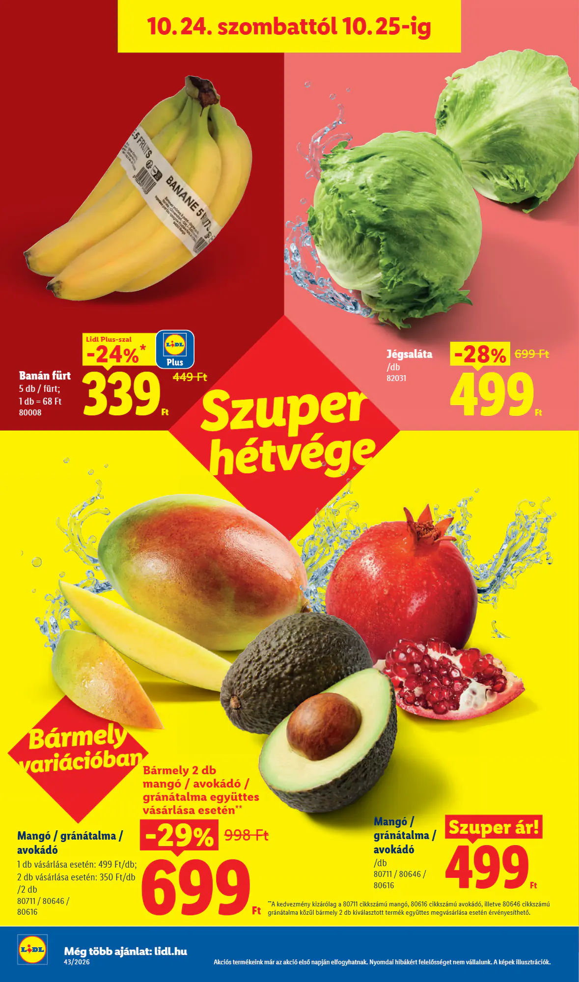 Lidl akciós újság 2026.10.22-től - 44. oldal.