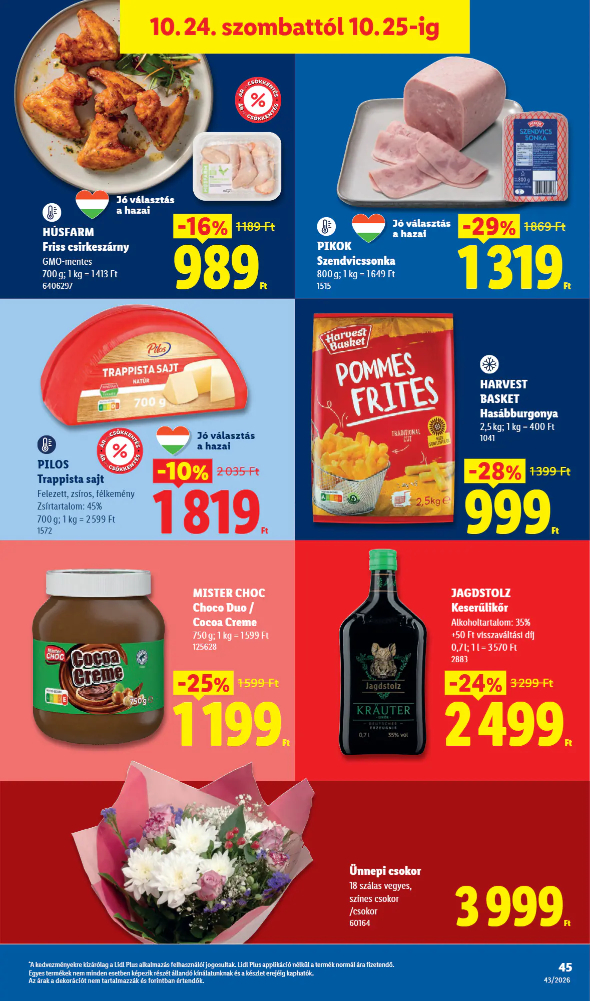 Lidl akciós újság 2026.10.22-től - 45. oldal.