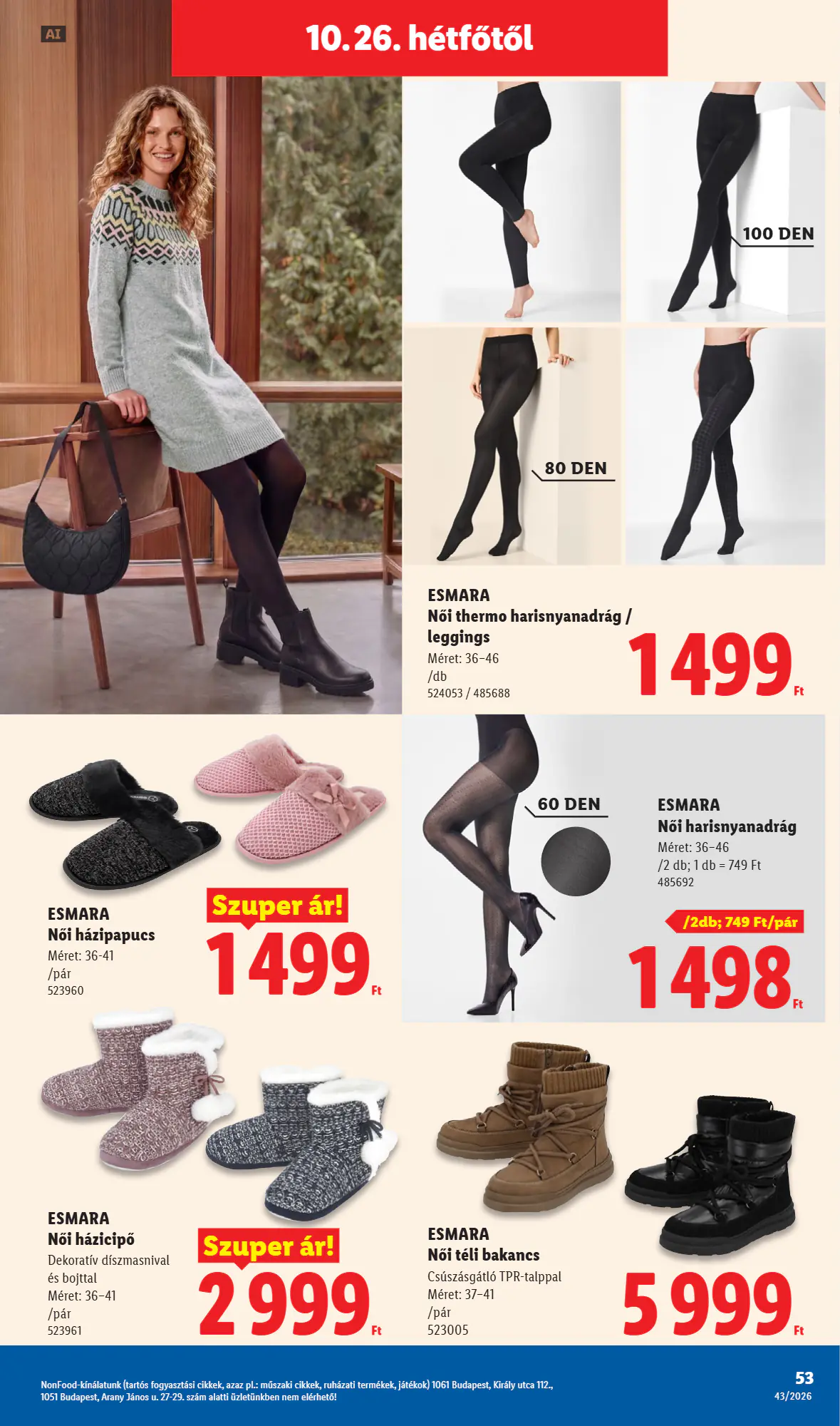 Lidl akciós újság 2026.10.22-től - 53. oldal.