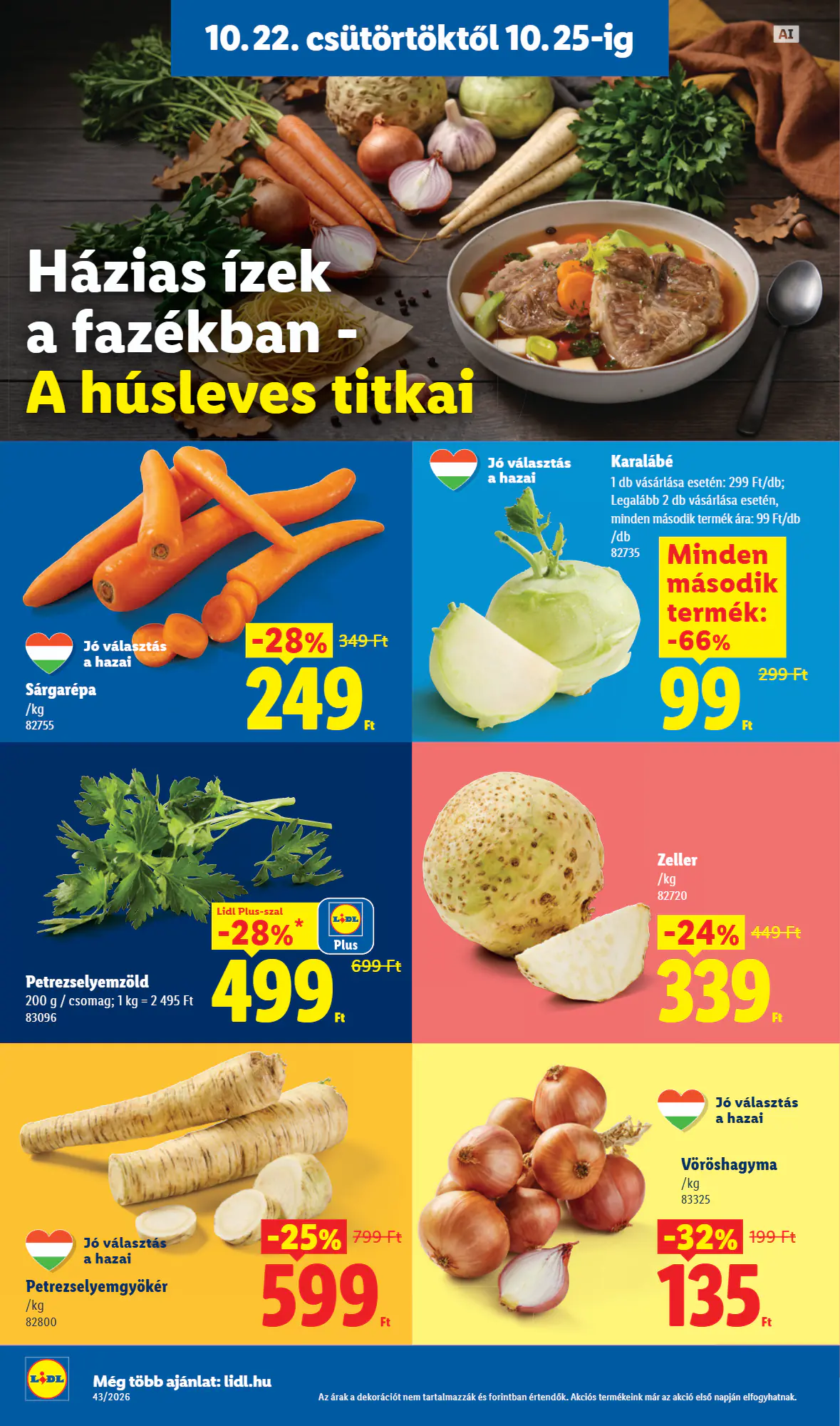 Lidl akciós újság 2026.10.22-től - 6. oldal.