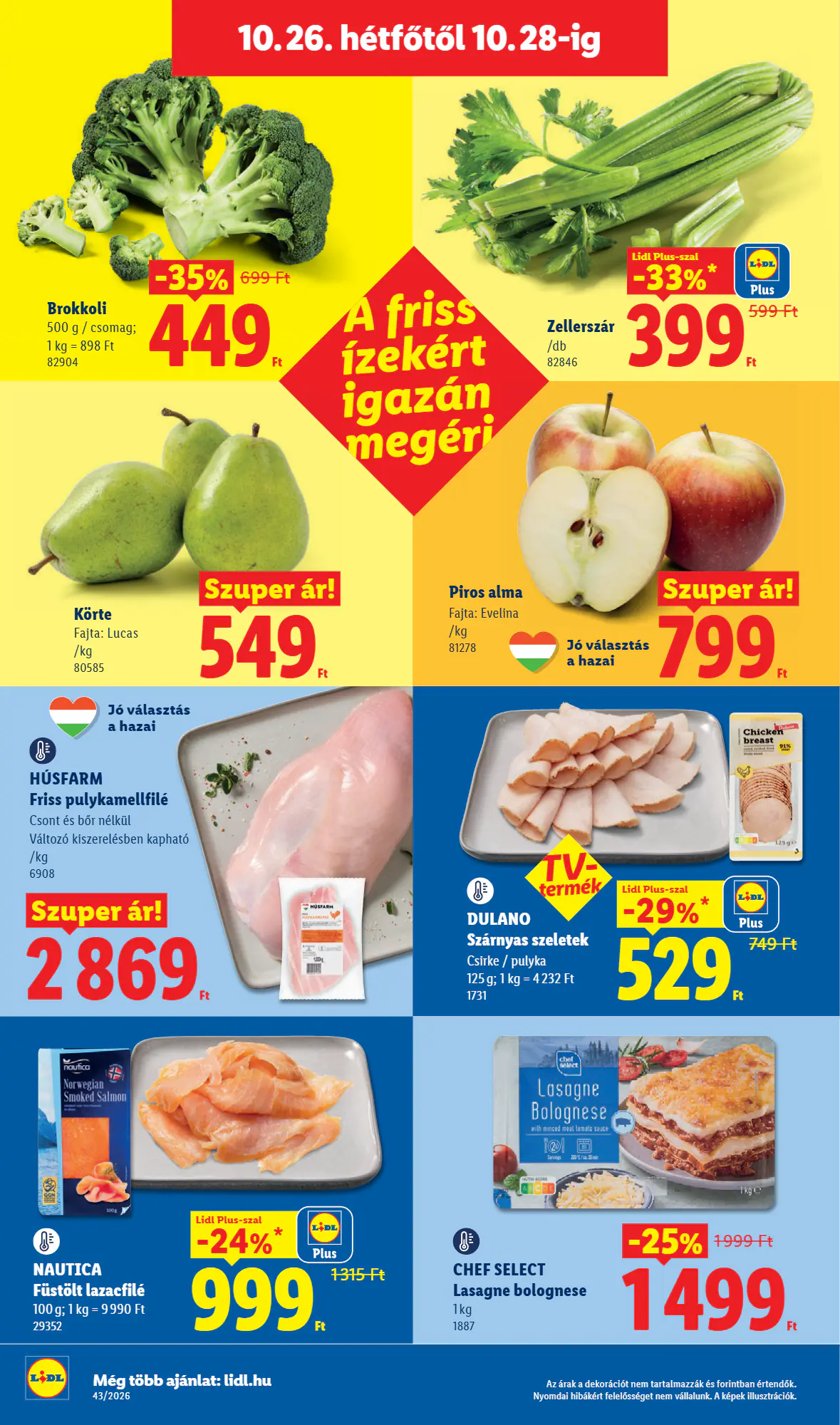 Lidl akciós újság 2026.10.22-től - 60. oldal.