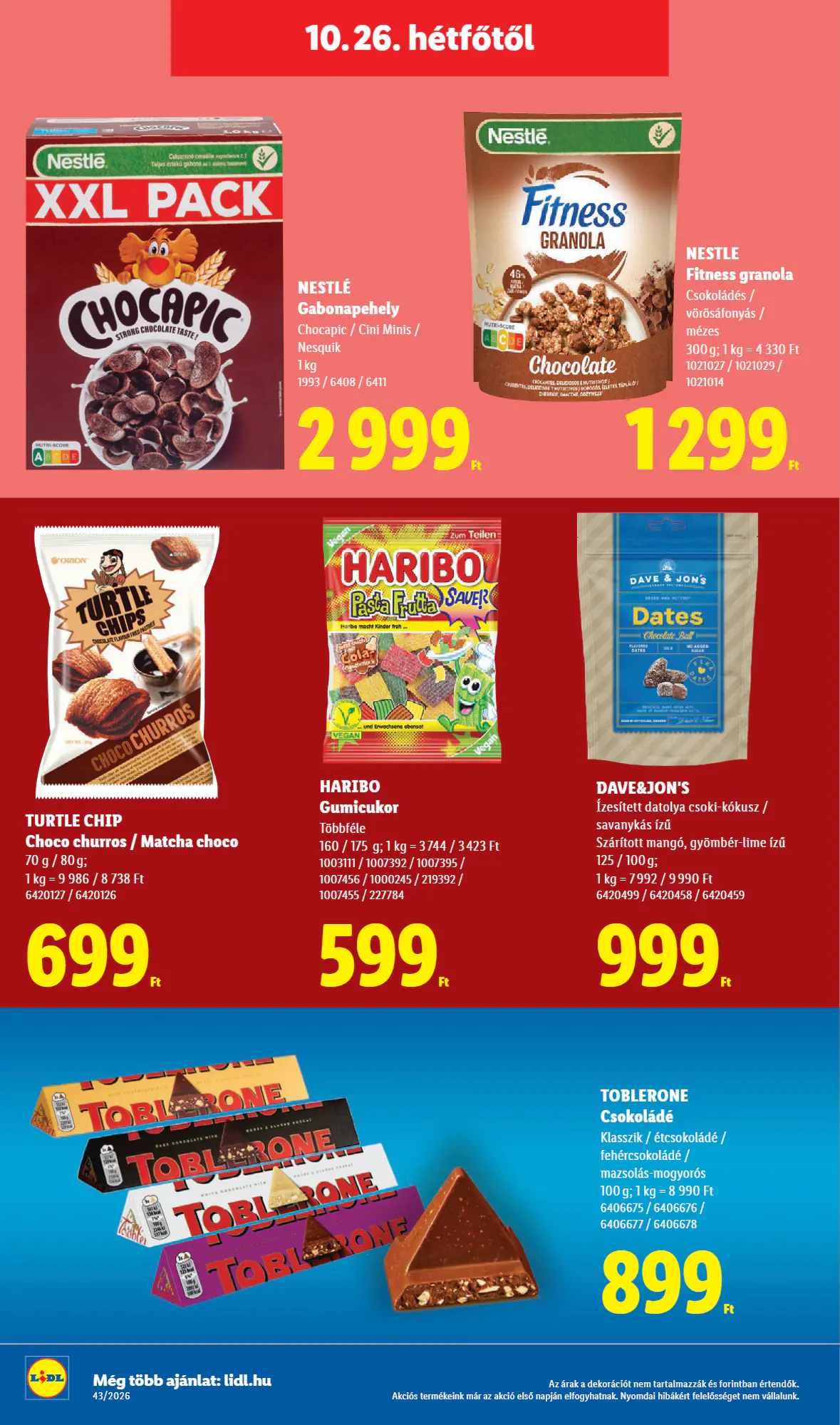 Lidl akciós újság 2026.10.22-től - 66. oldal.