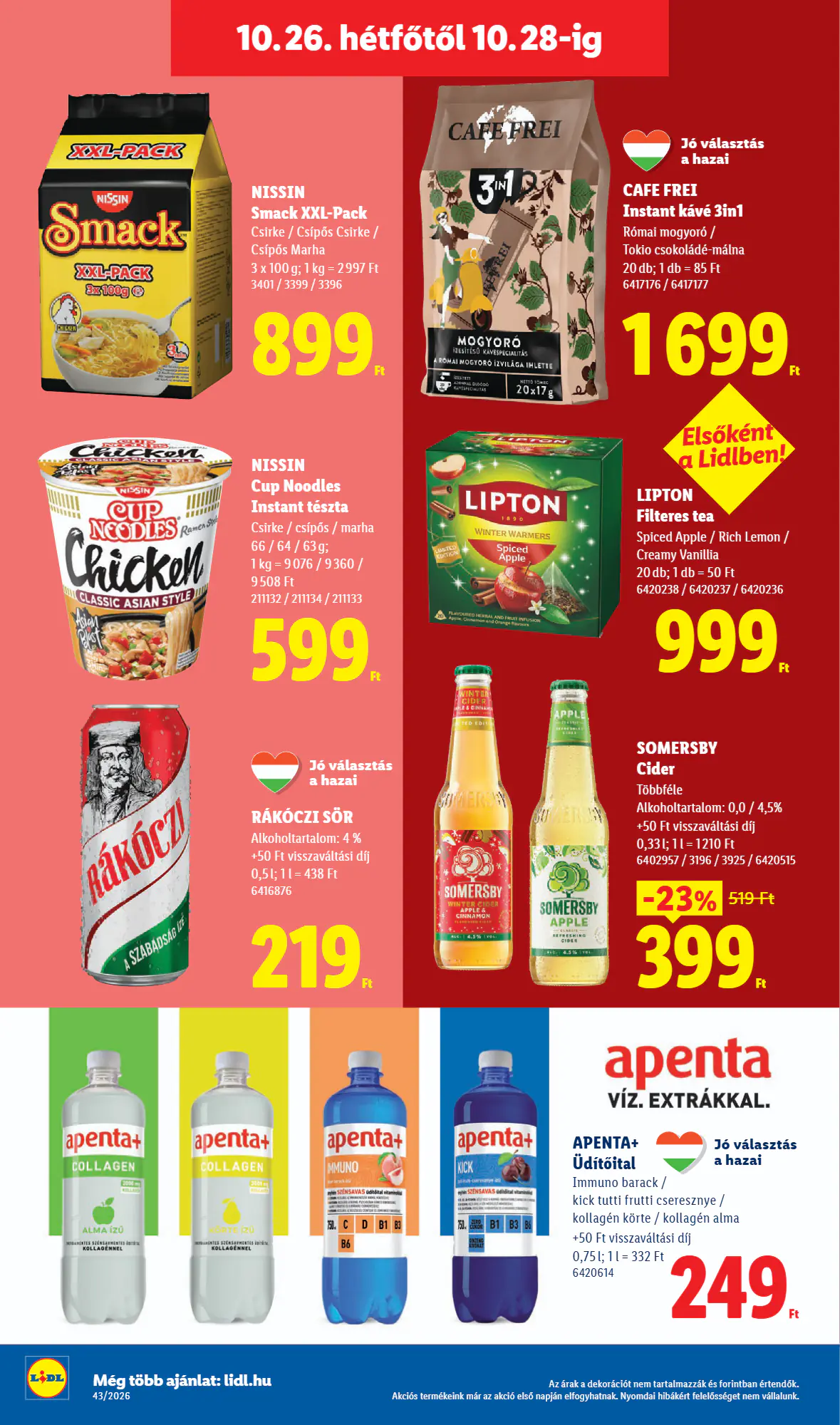 Lidl akciós újság 2026.10.22-től - 68. oldal.