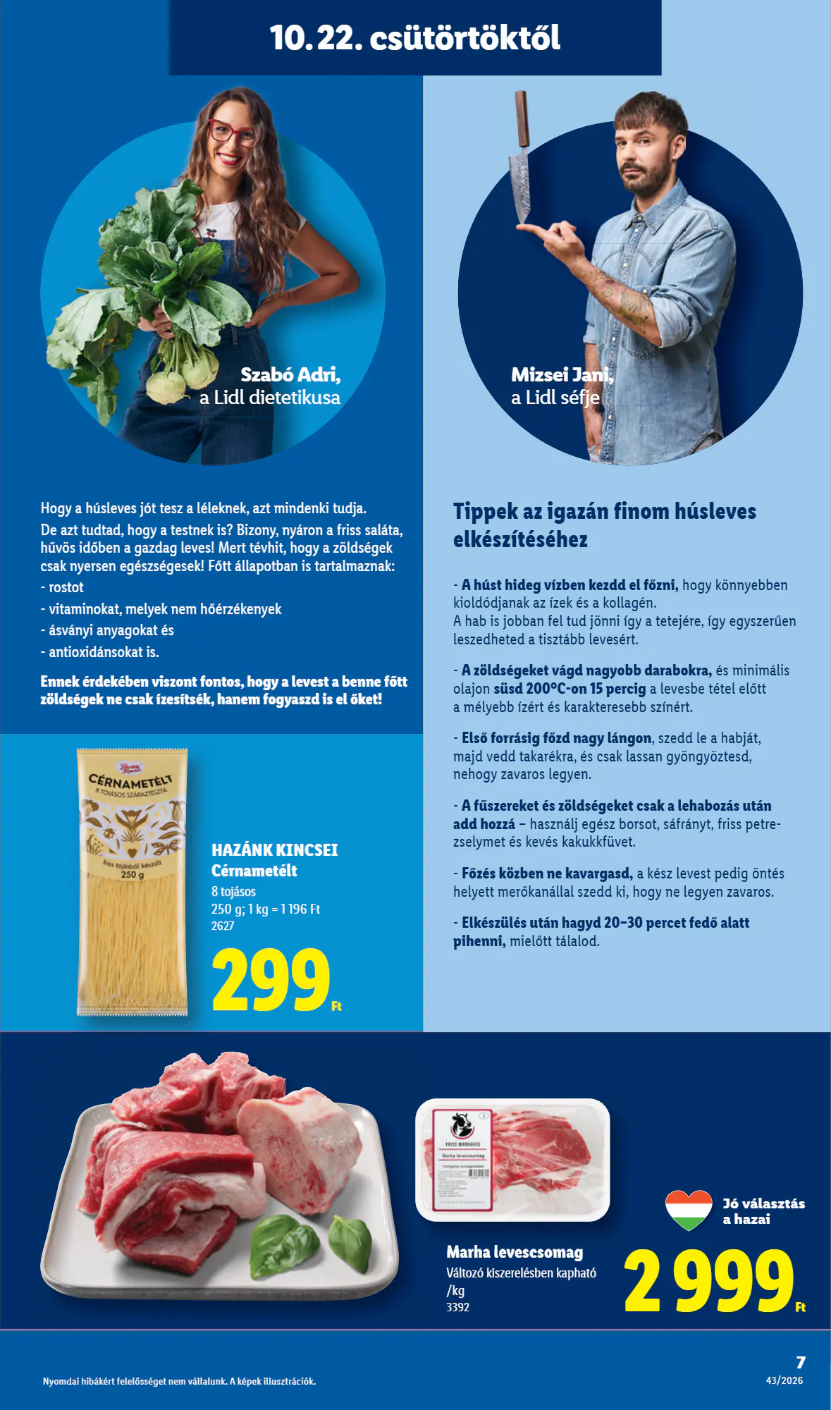 Lidl akciós újság 2026.10.22-től - 7. oldal.