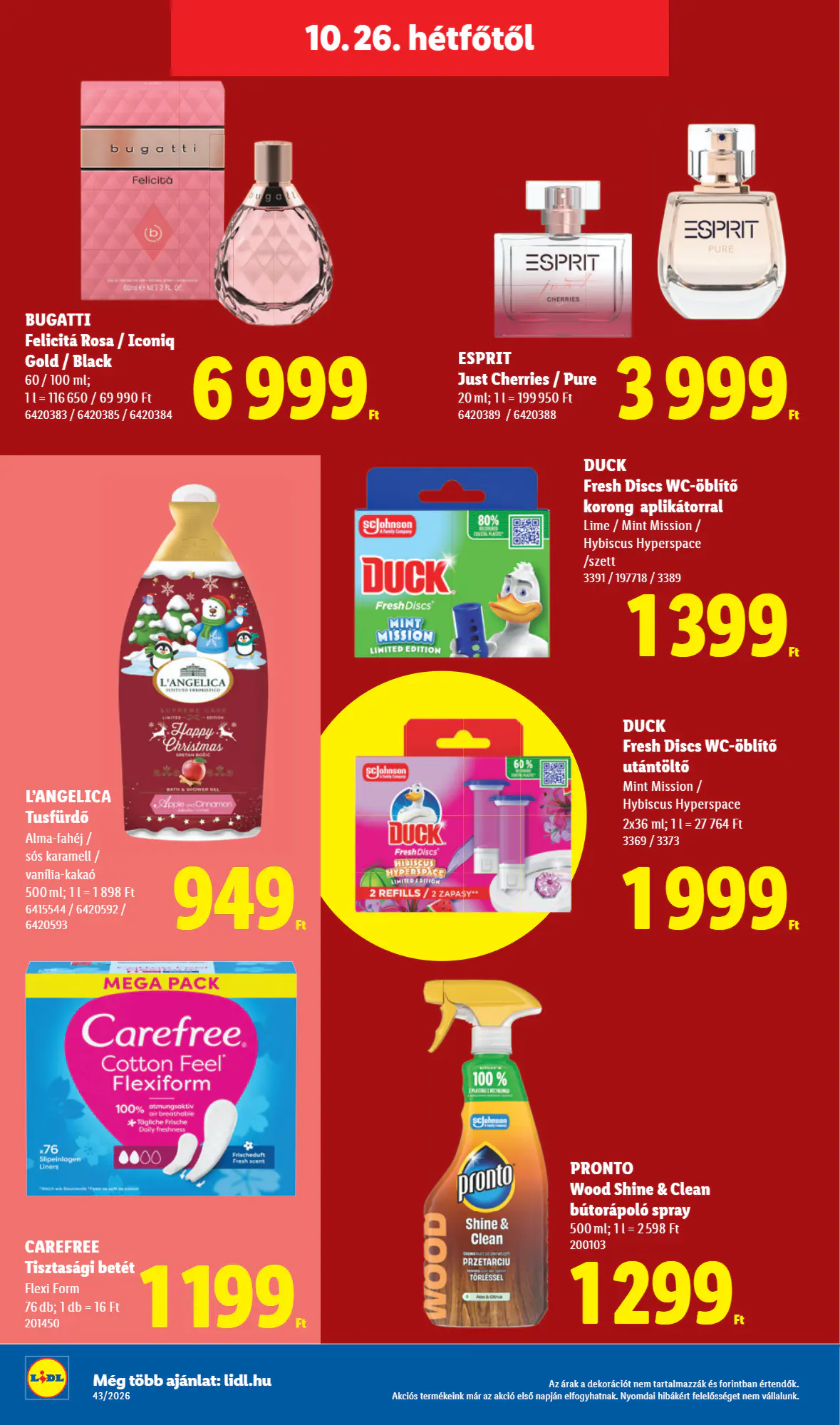Lidl akciós újság 2026.10.22-től - 74. oldal.