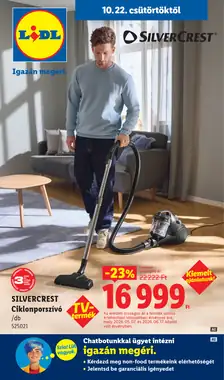Lidl akciós újság 2026.10.22-től