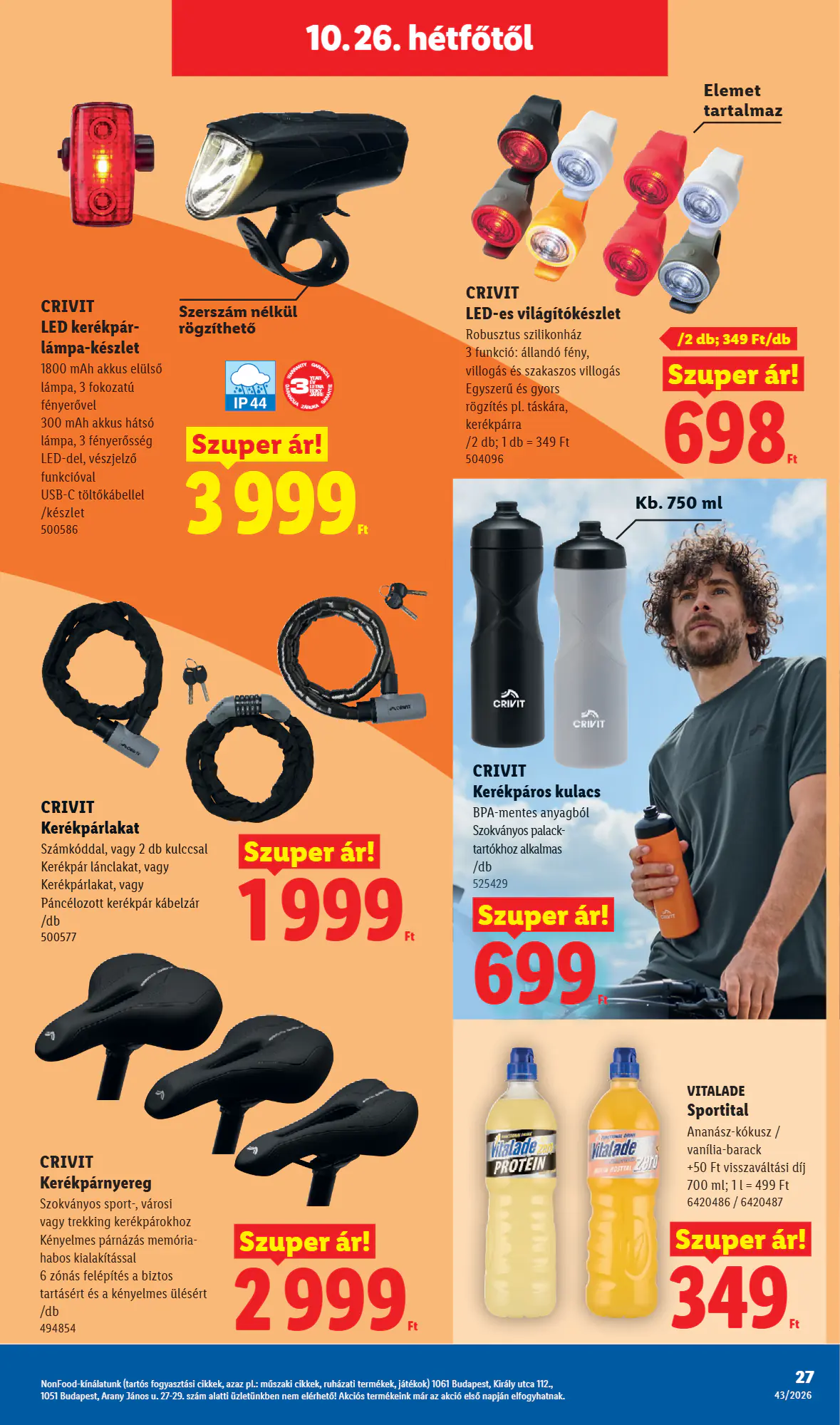 Lidl akciós újság 2026.10.22-től - 27. oldal.