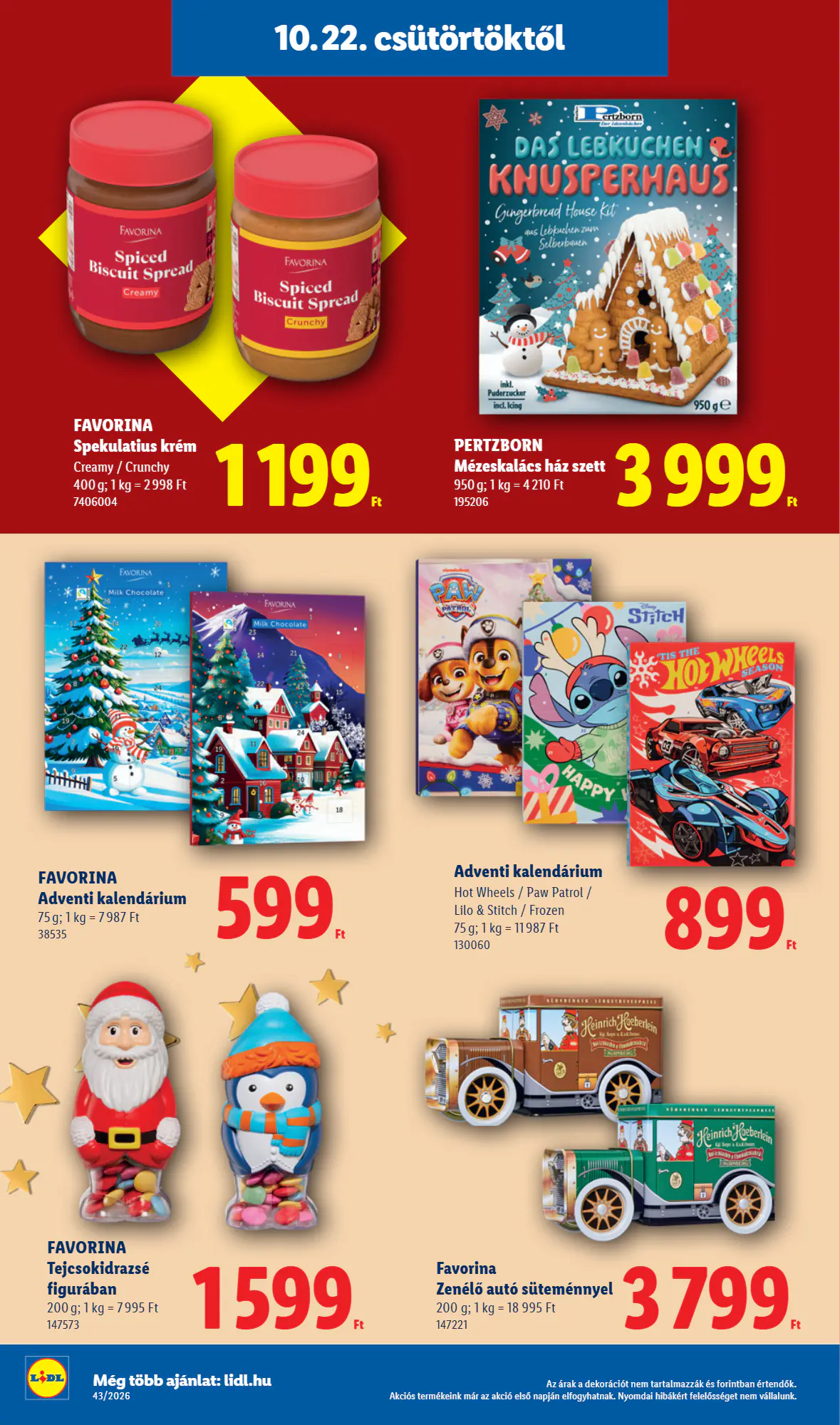 Lidl akciós újság 2026.10.22-től - 10. oldal.