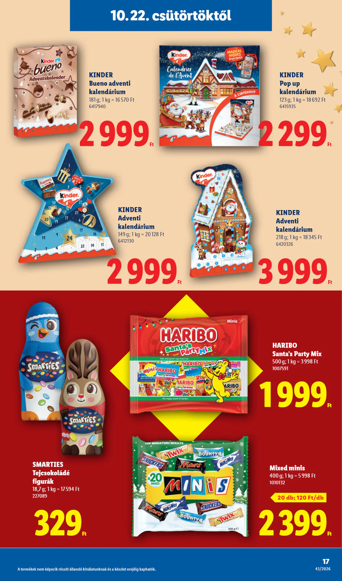 Lidl akciós újság 2026.10.22-től - 15. oldal.