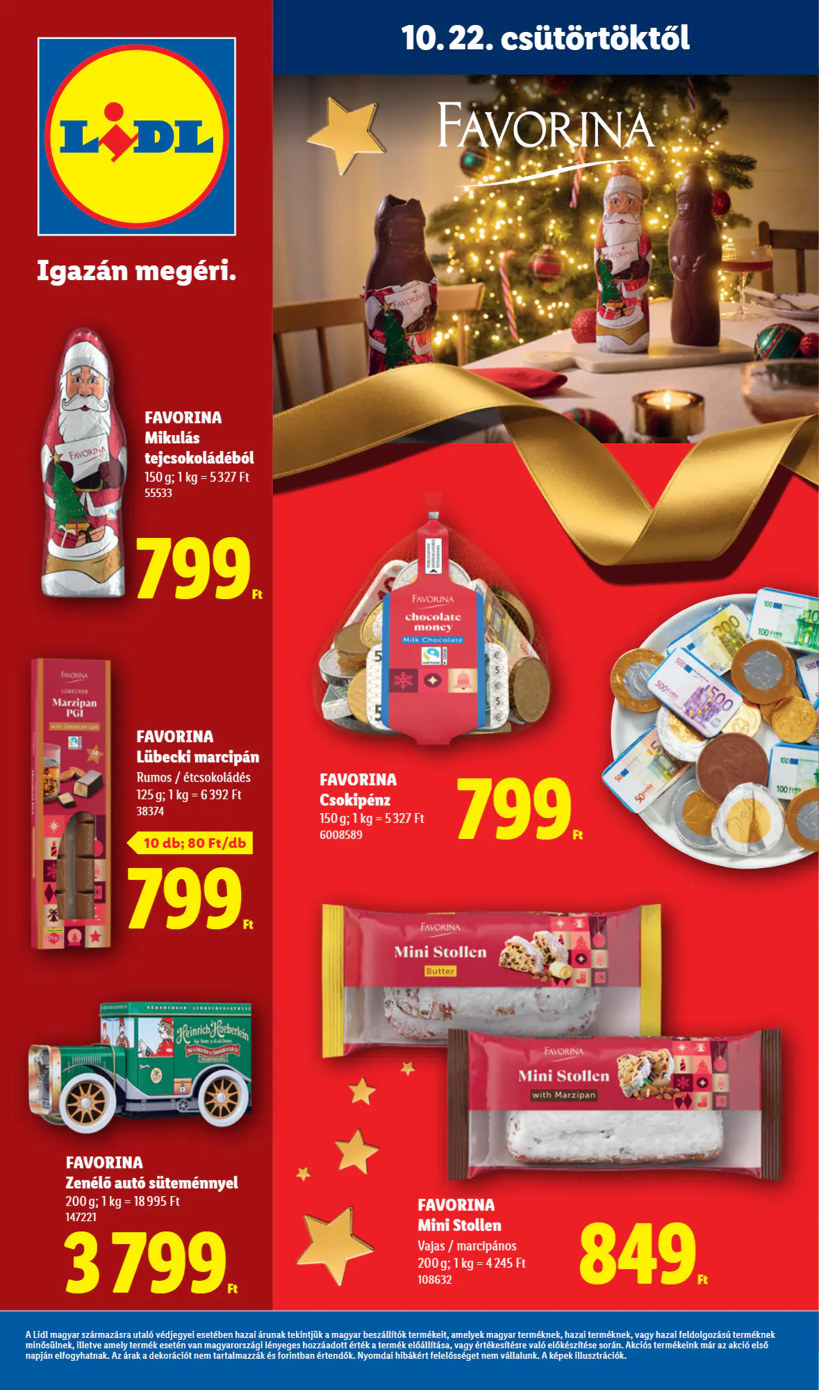 Lidl akciós újság 2026.10.22-től - 18. oldal.