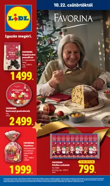 Lidl akciós újság 2026.10.22-től