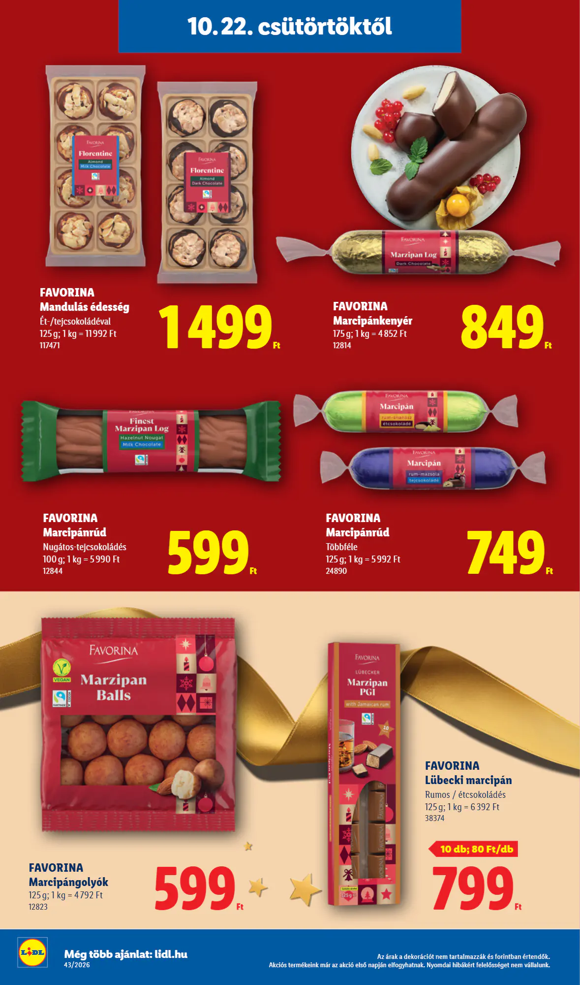 Lidl akciós újság 2026.10.22-től - 6. oldal.