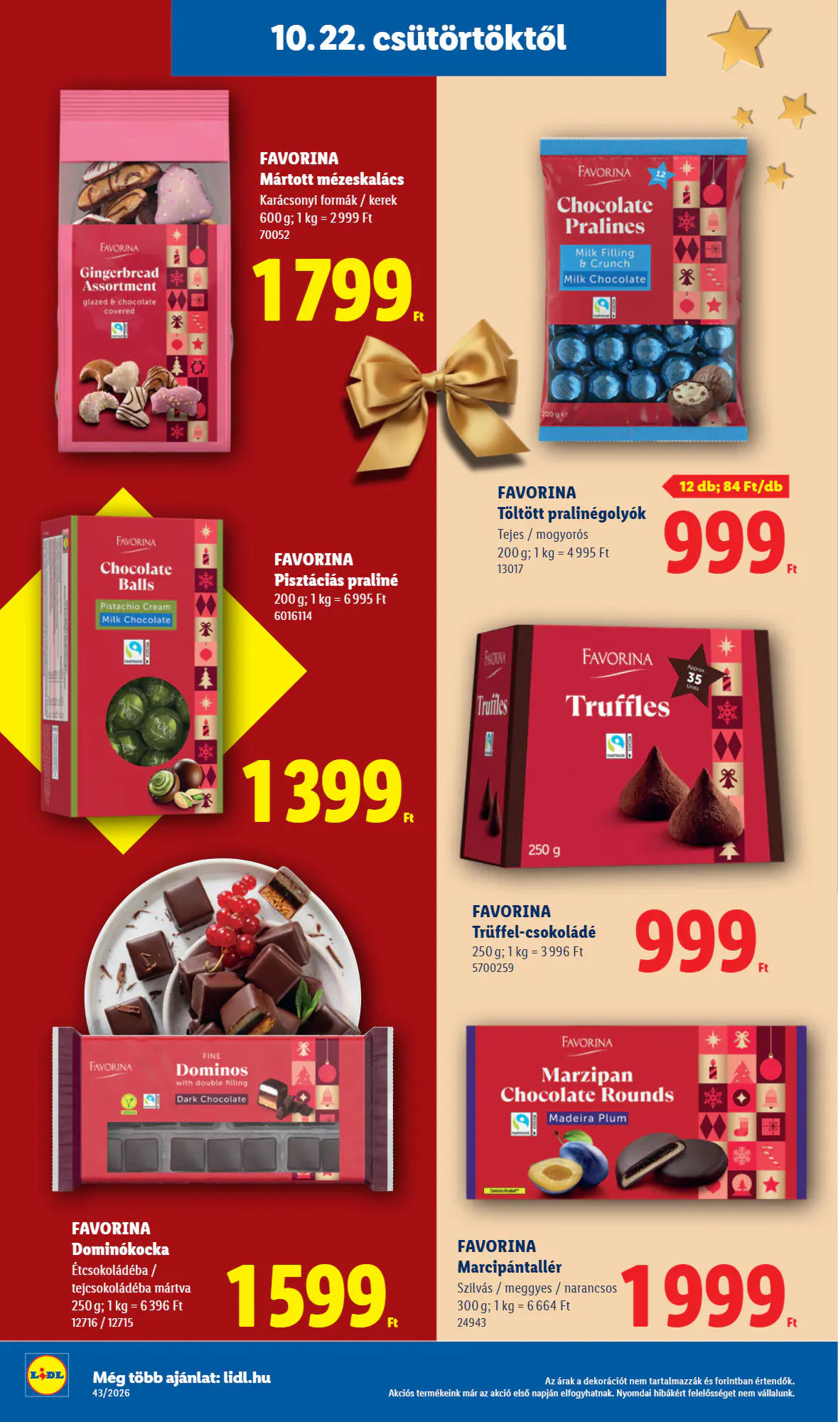 Lidl akciós újság 2026.10.22-től - 8. oldal.