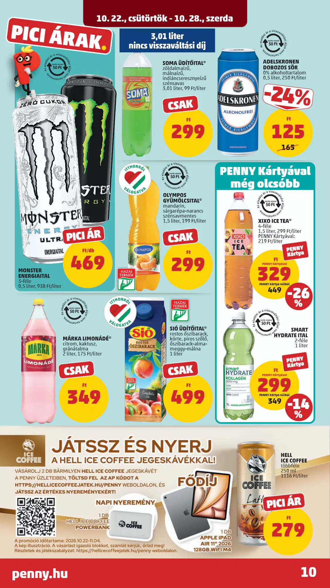 Penny Market akciós újság 2026.10.22-től - 14. oldal.