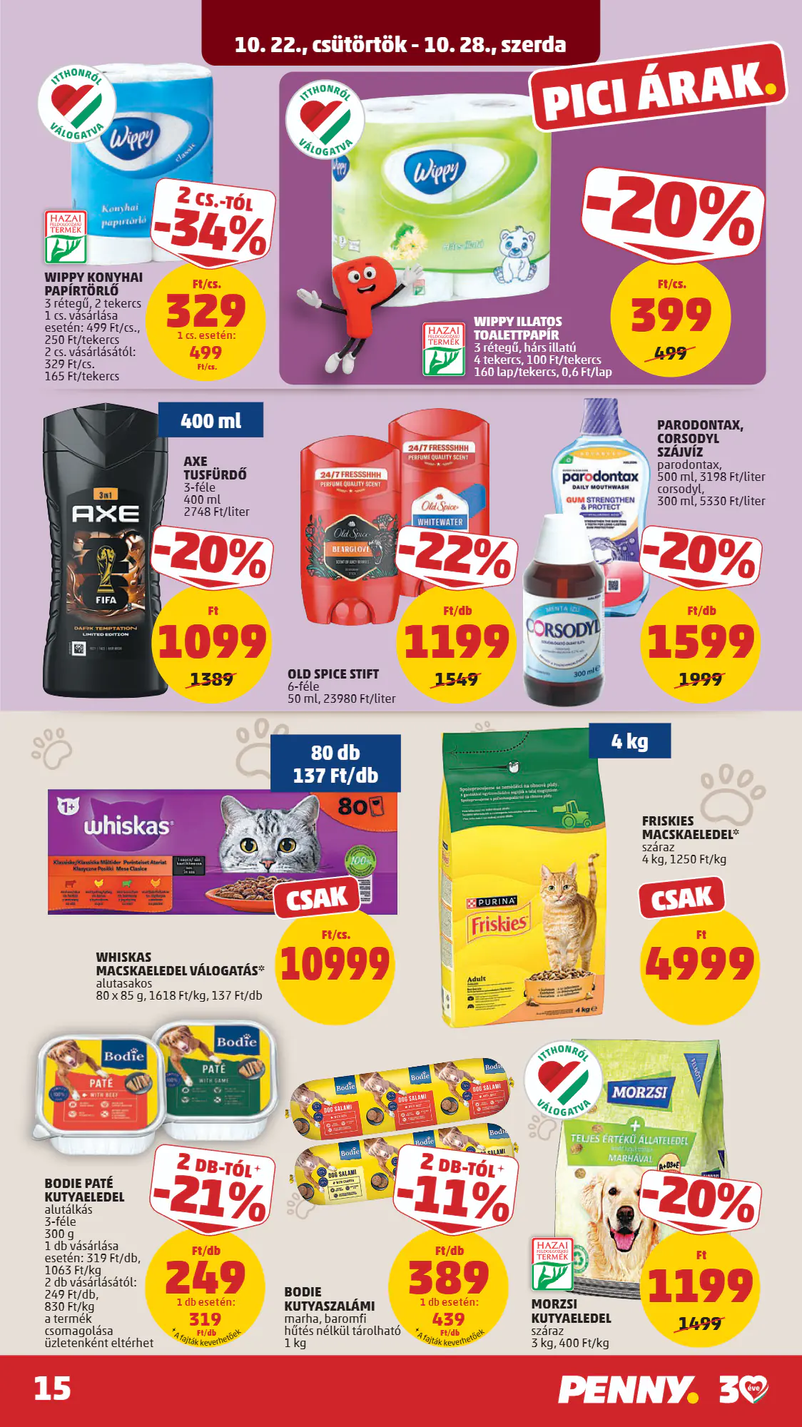 Penny Market akciós újság 2026.10.22-től - 19. oldal.